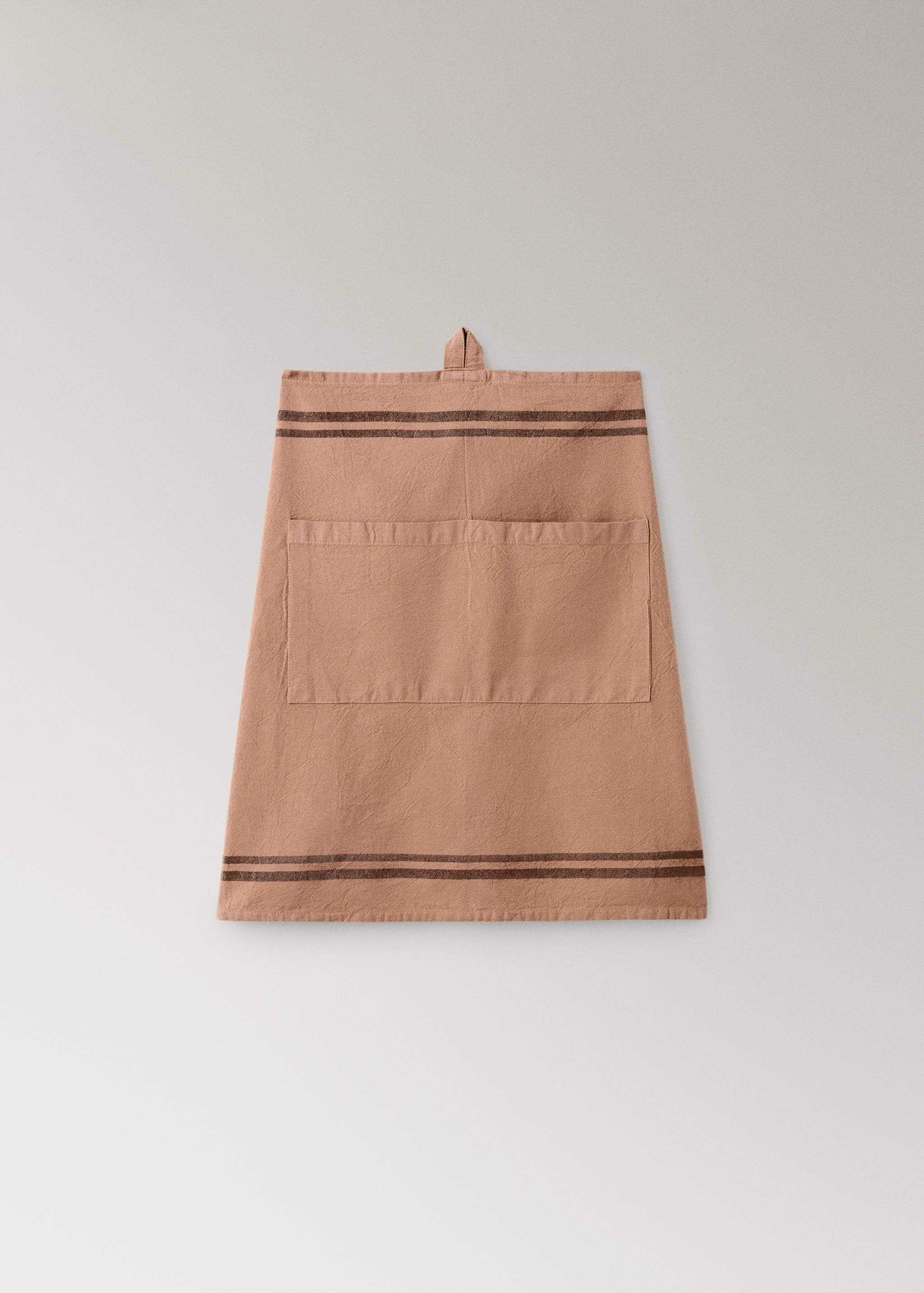 Overdyed striped apron - Article without model