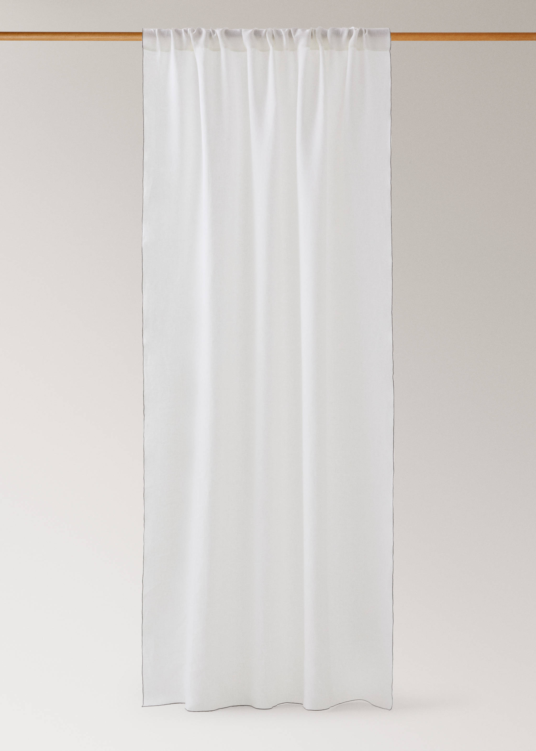 Zavjesa od lana s porubom - Artikl bez modela