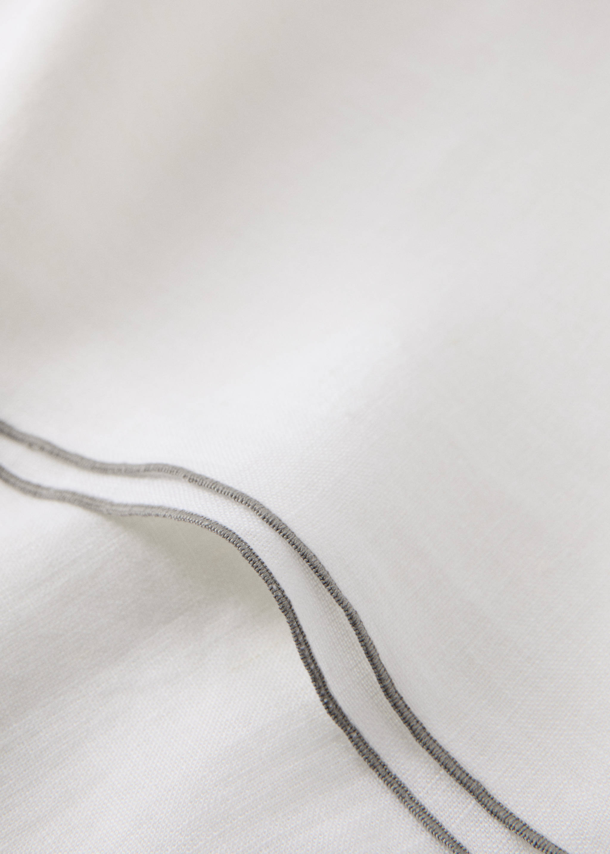 Zavjesa od lana s porubom - Detalji artikla 1