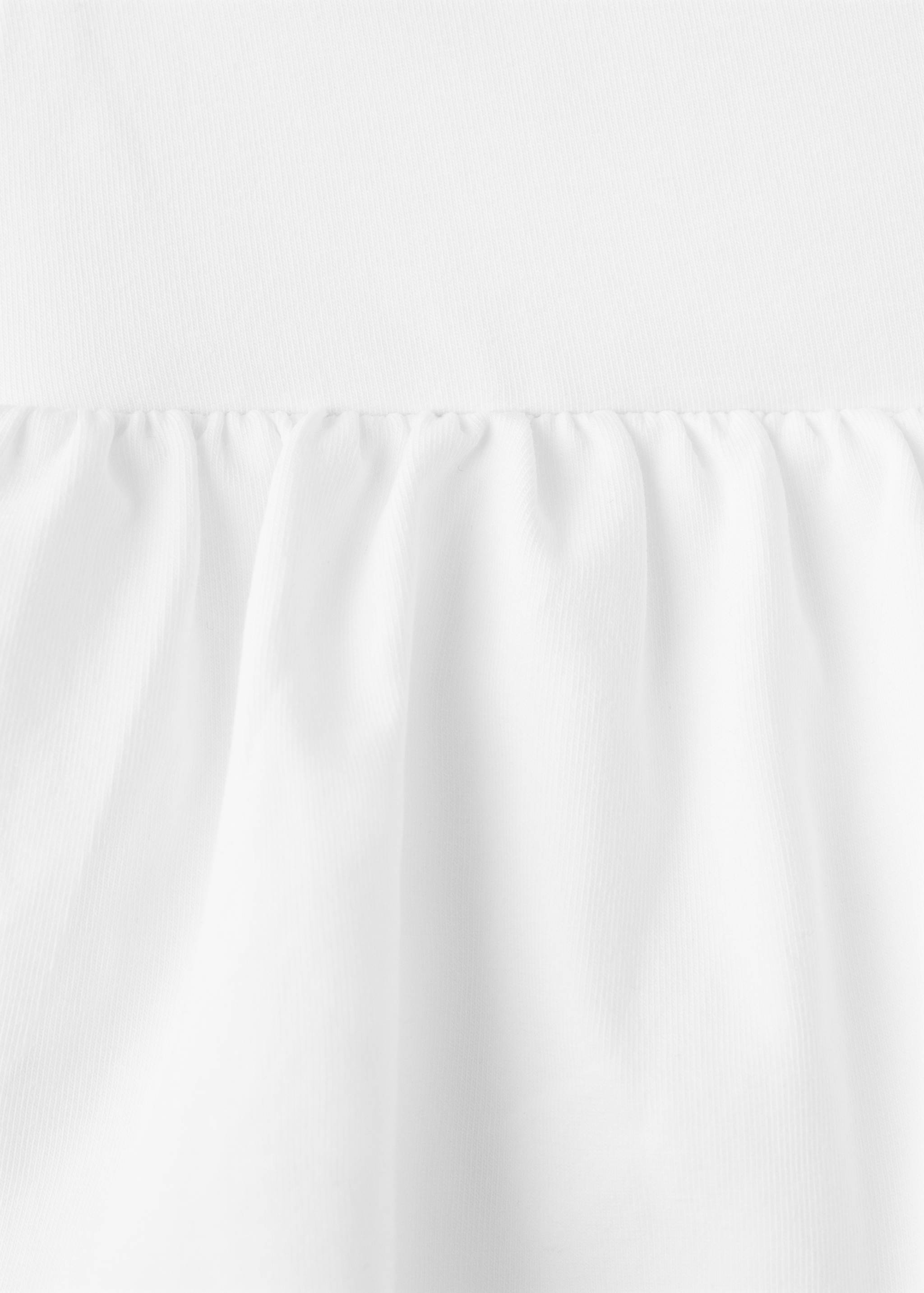 تنورة قطنية مكشكشة - تفاصيل المنتج 0