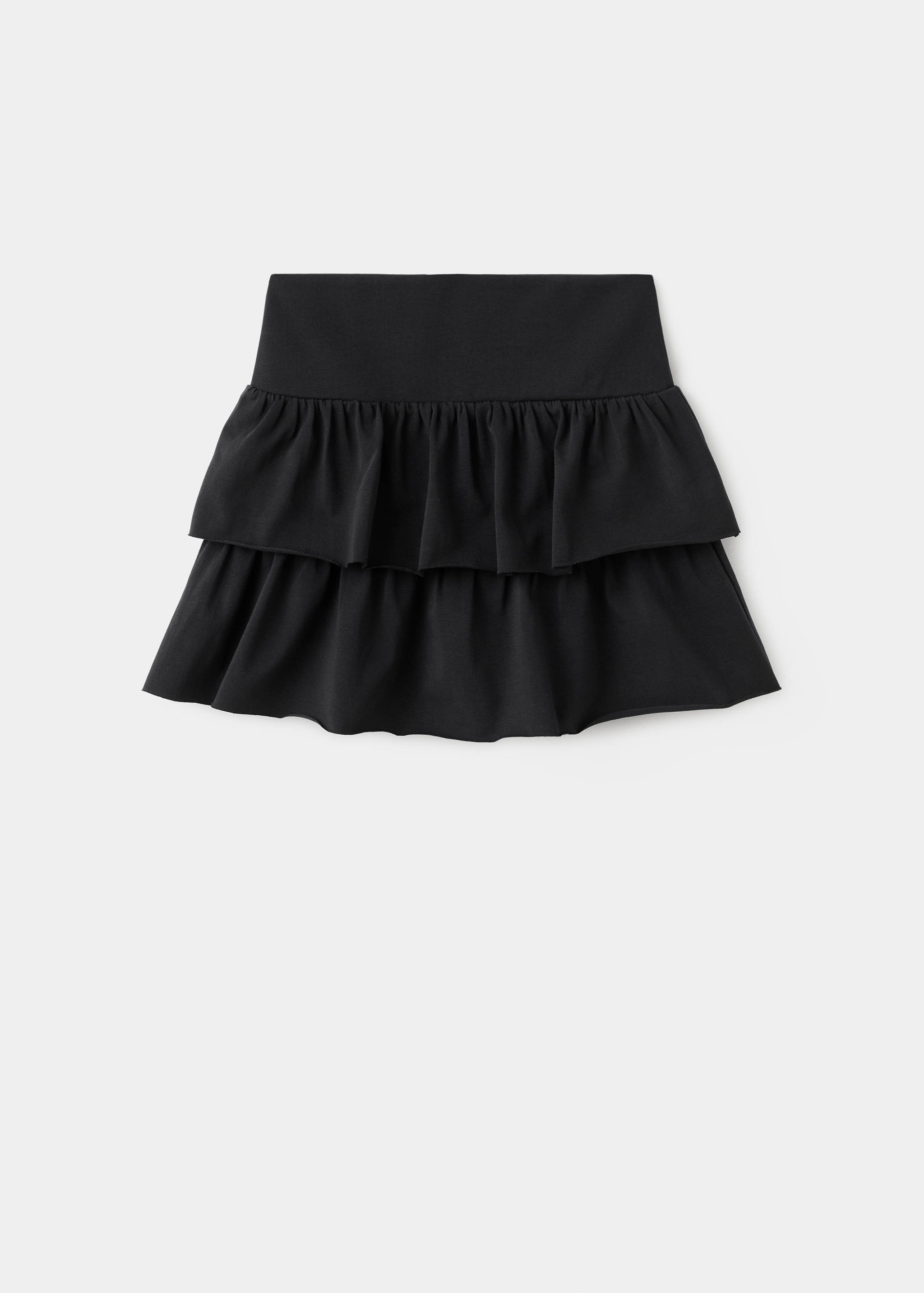 Ruffled cotton skirt - Article without model