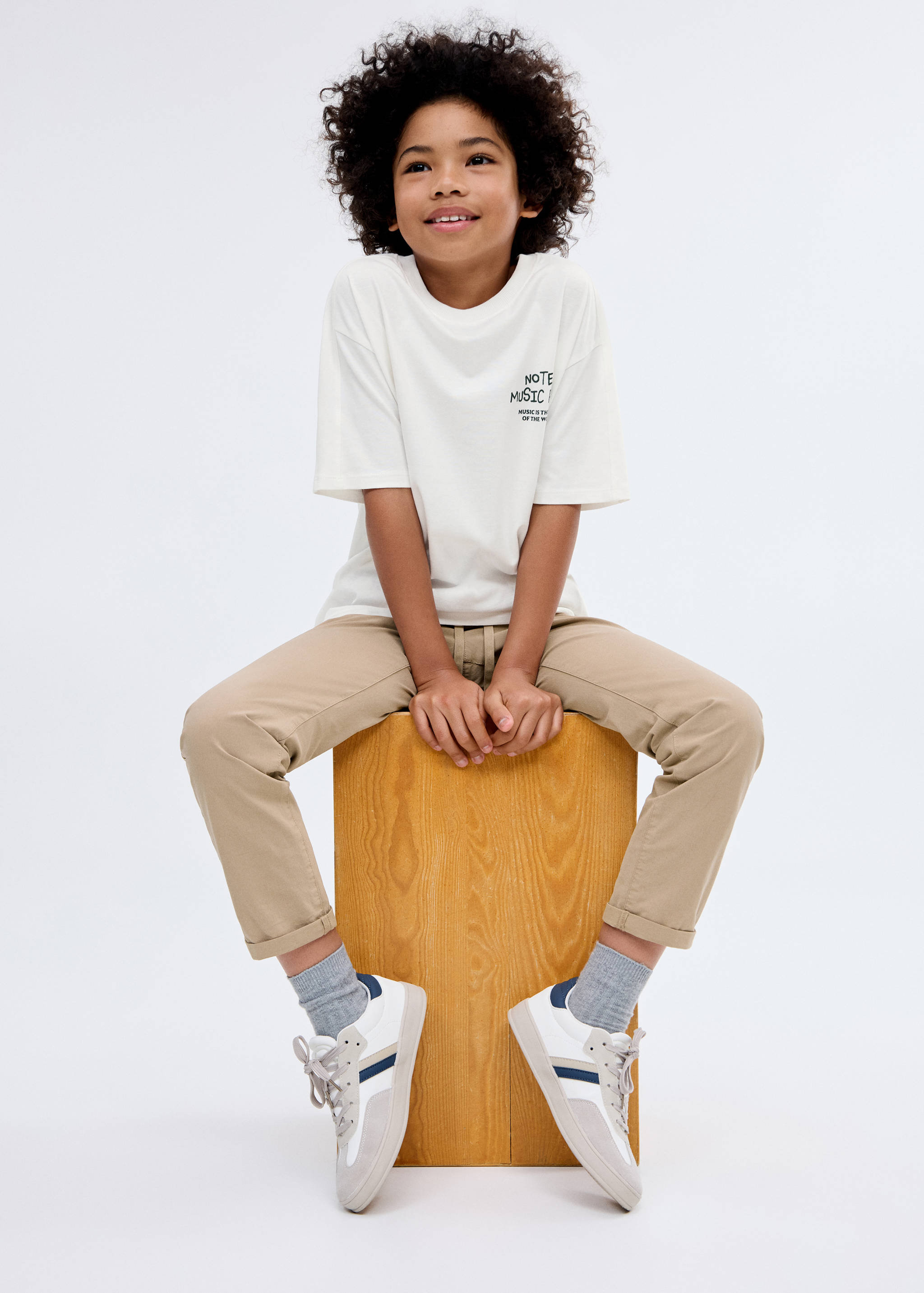 Elastic waist pants - General plane