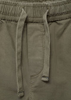 Elastic waist trousers — Khaki 4