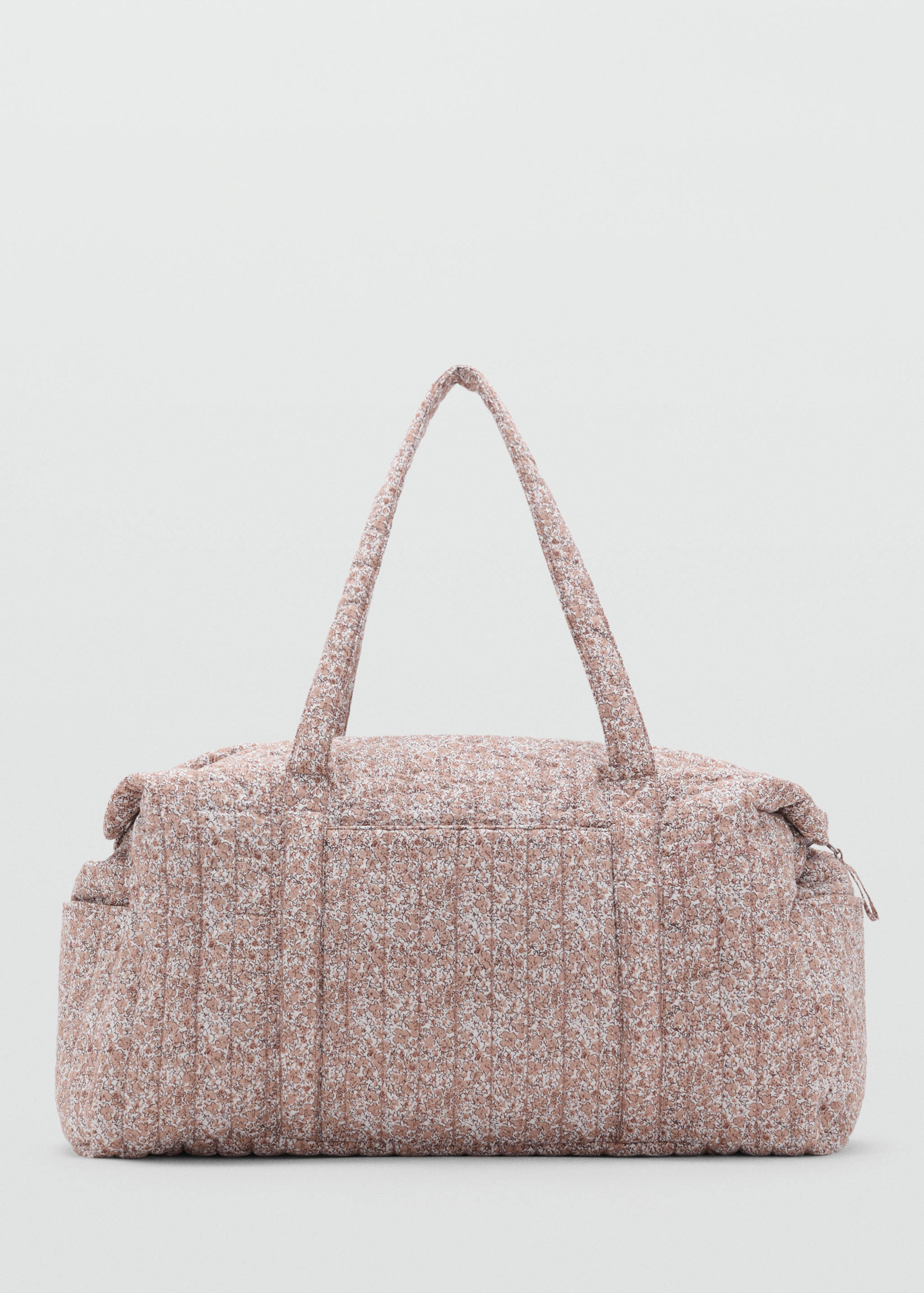 حقيبة أمومة بطبعة زهور - منتج دون نموذج