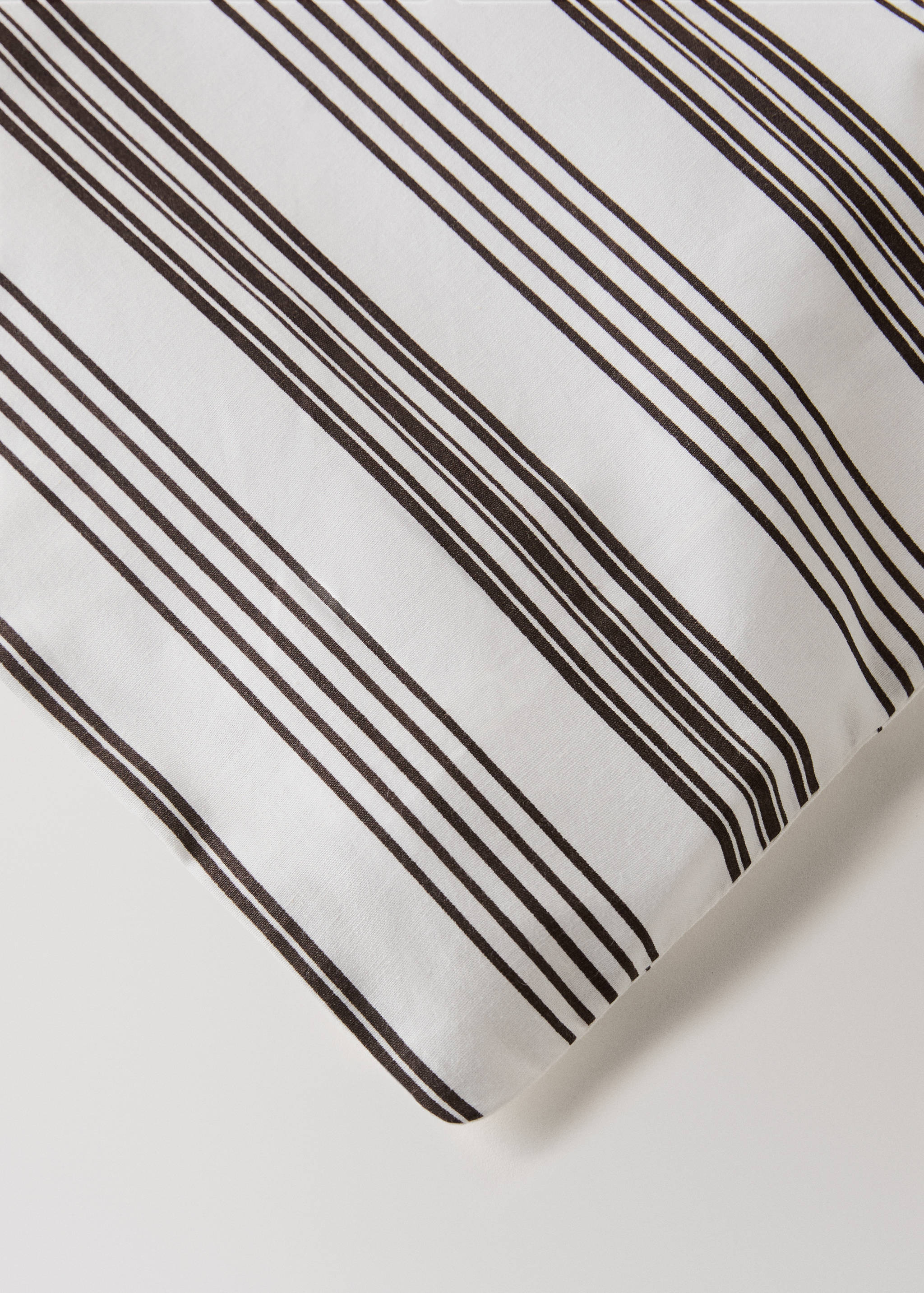 Funda nòrdica cotó ratlles reversible, llit 150/160 cm - Detall de l'article 3