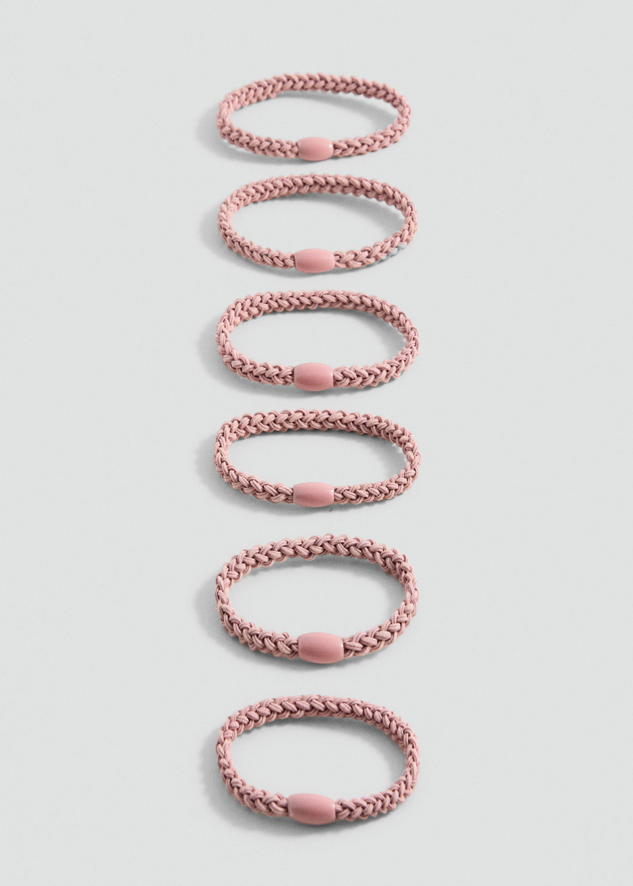 Pack 6 hair ties - Medium plane