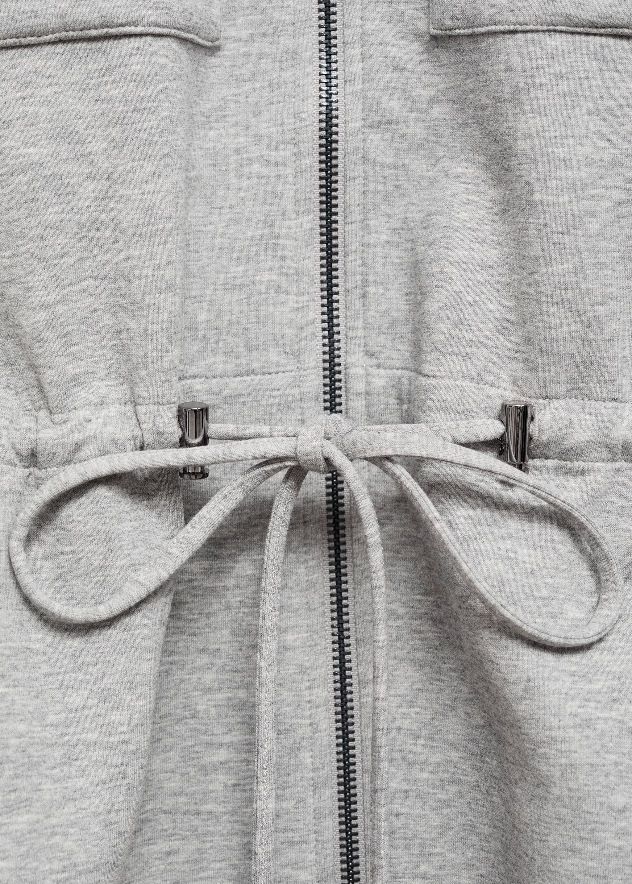 Short-sleeved jacket with adjustable waistband - Details of the article 8