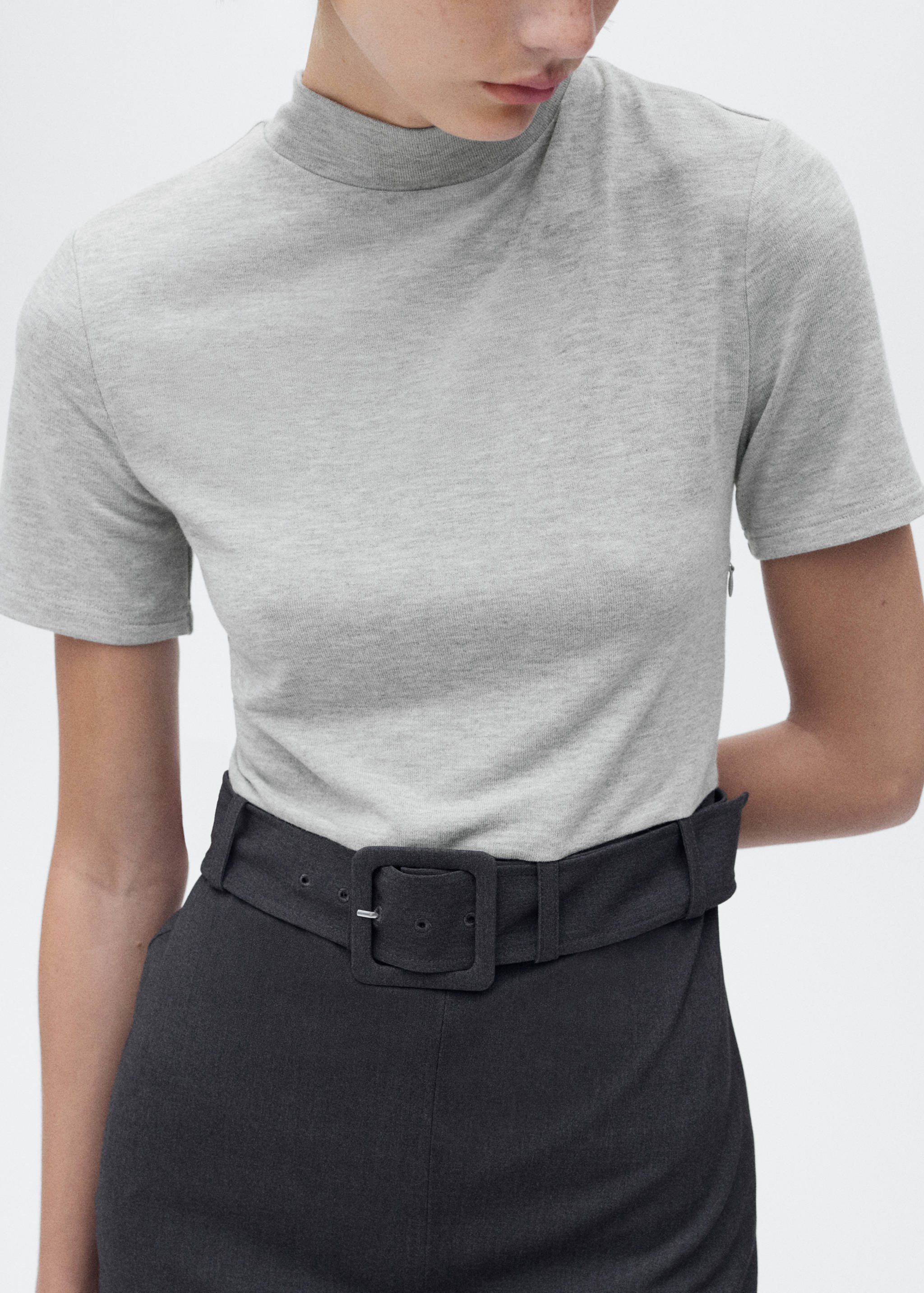 Φόρεμα συνδυασμός ζώνη - Λεπτομέρεια του προϊόντος 6