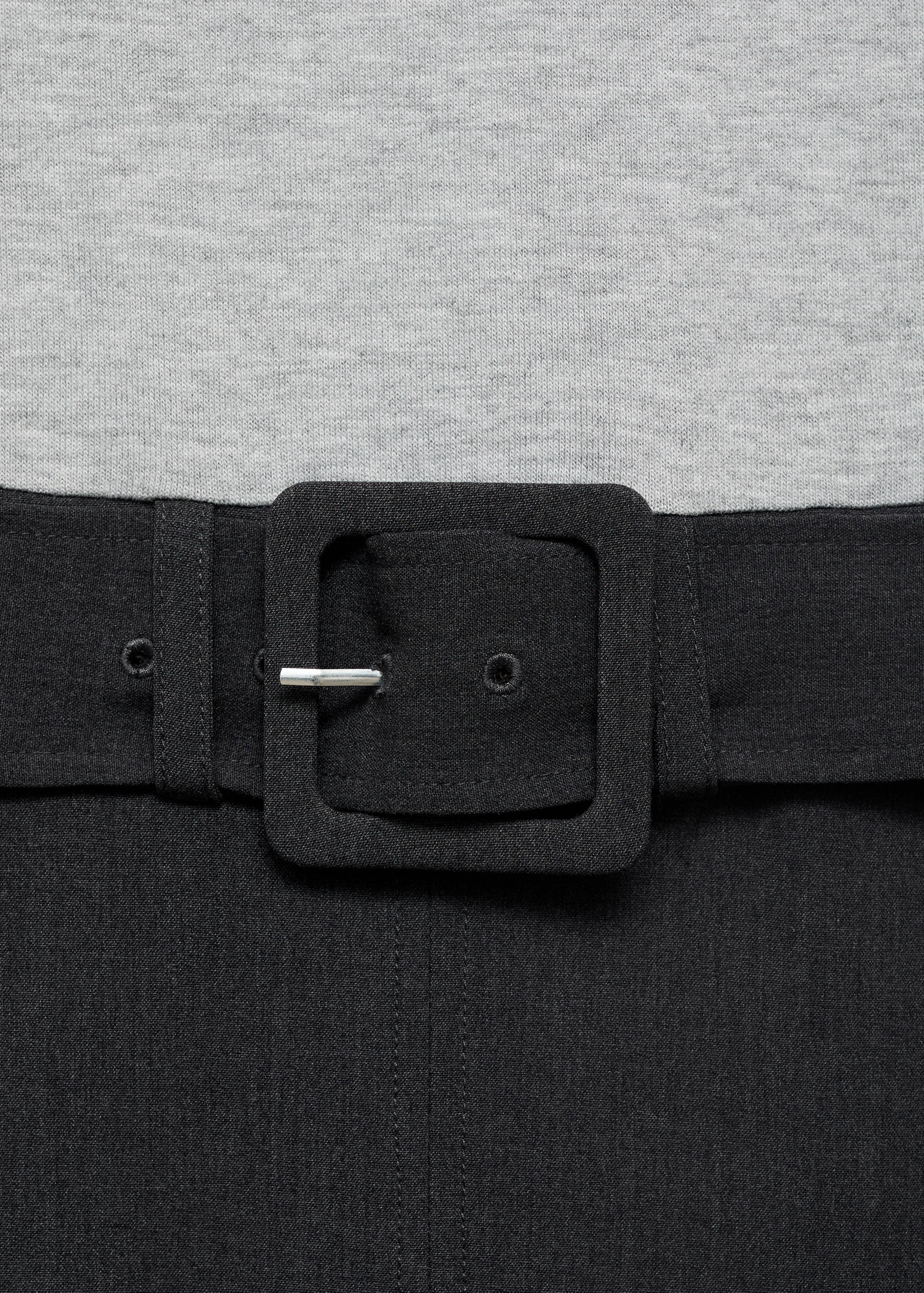 Φόρεμα συνδυασμός ζώνη - Λεπτομέρεια του προϊόντος 0