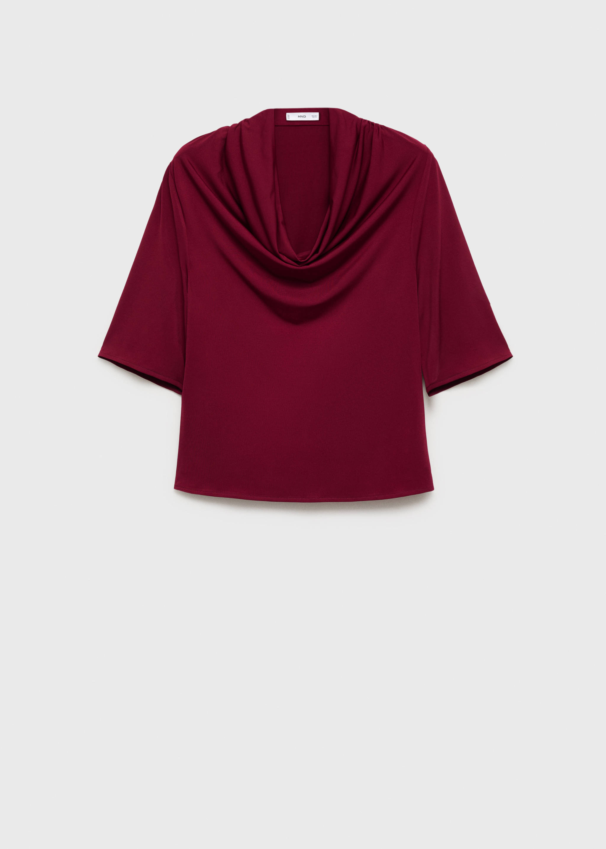 Draped neck top - Article without model