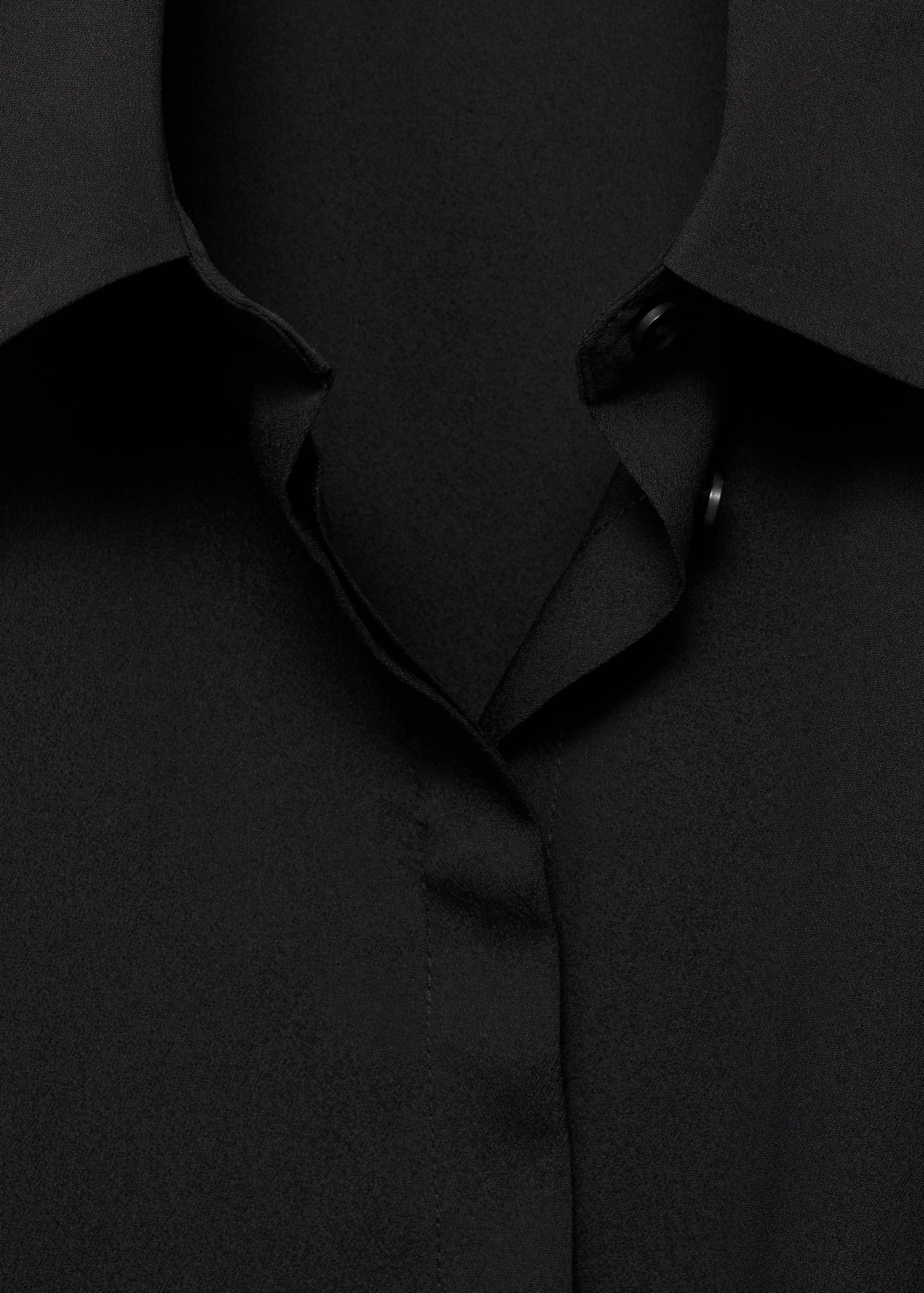 Fluid long-sleeved blouse - Details of the article 8