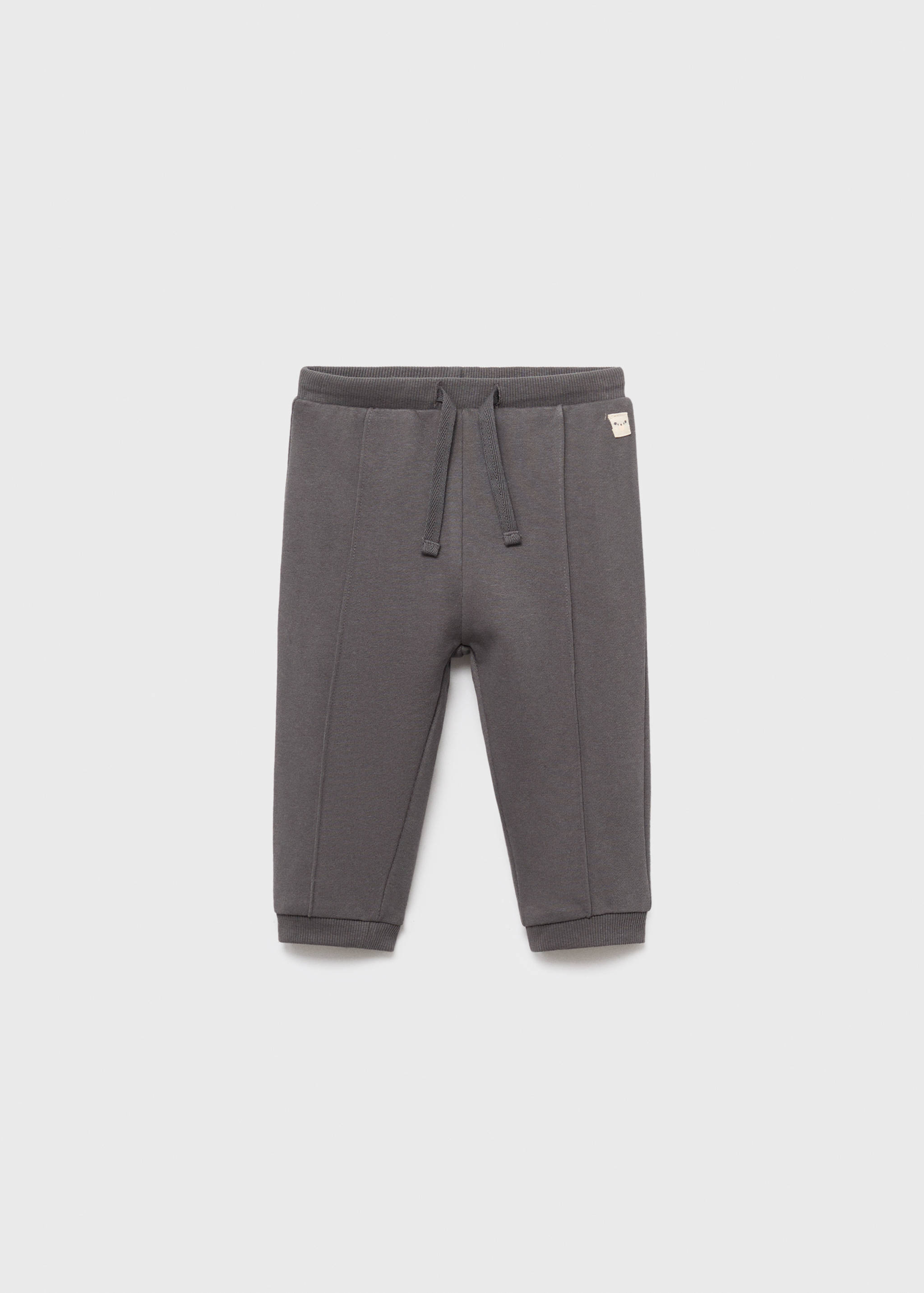 بنطلون رياضي قطني برباط - منتج دون نموذج