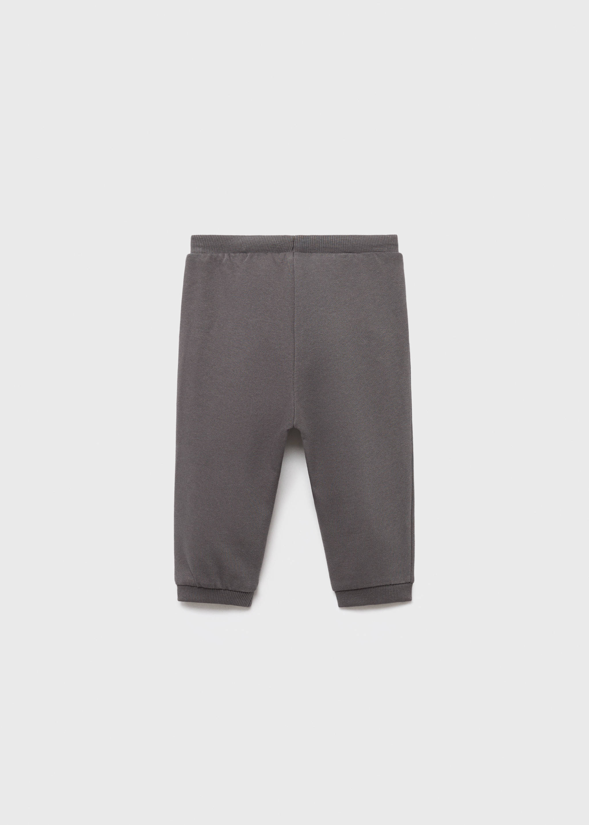 بنطلون رياضي قطني برباط - الجهة الخلفية للمنتج