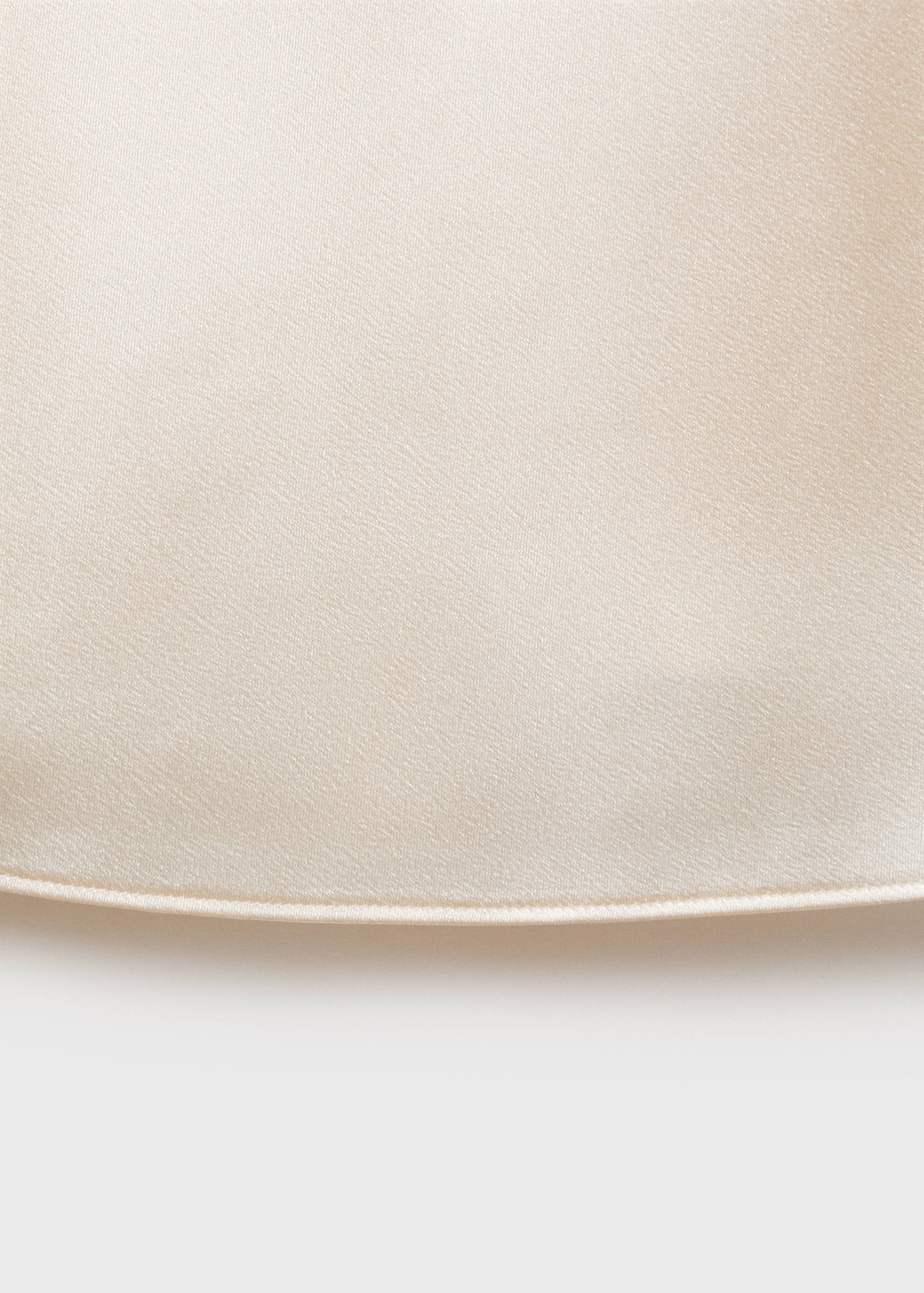 Satin top with straps - Details of the article 0