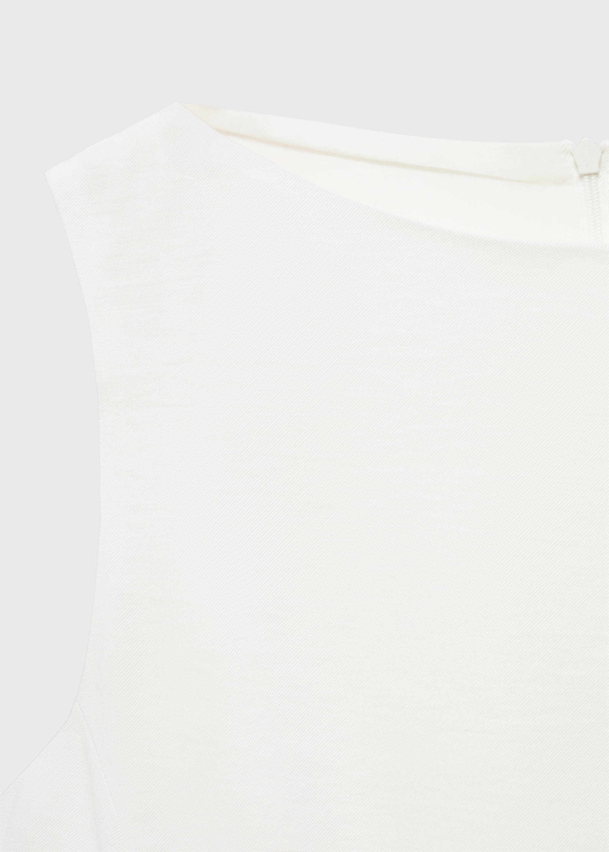 Peplum top with pleat detail - Details of the article 8