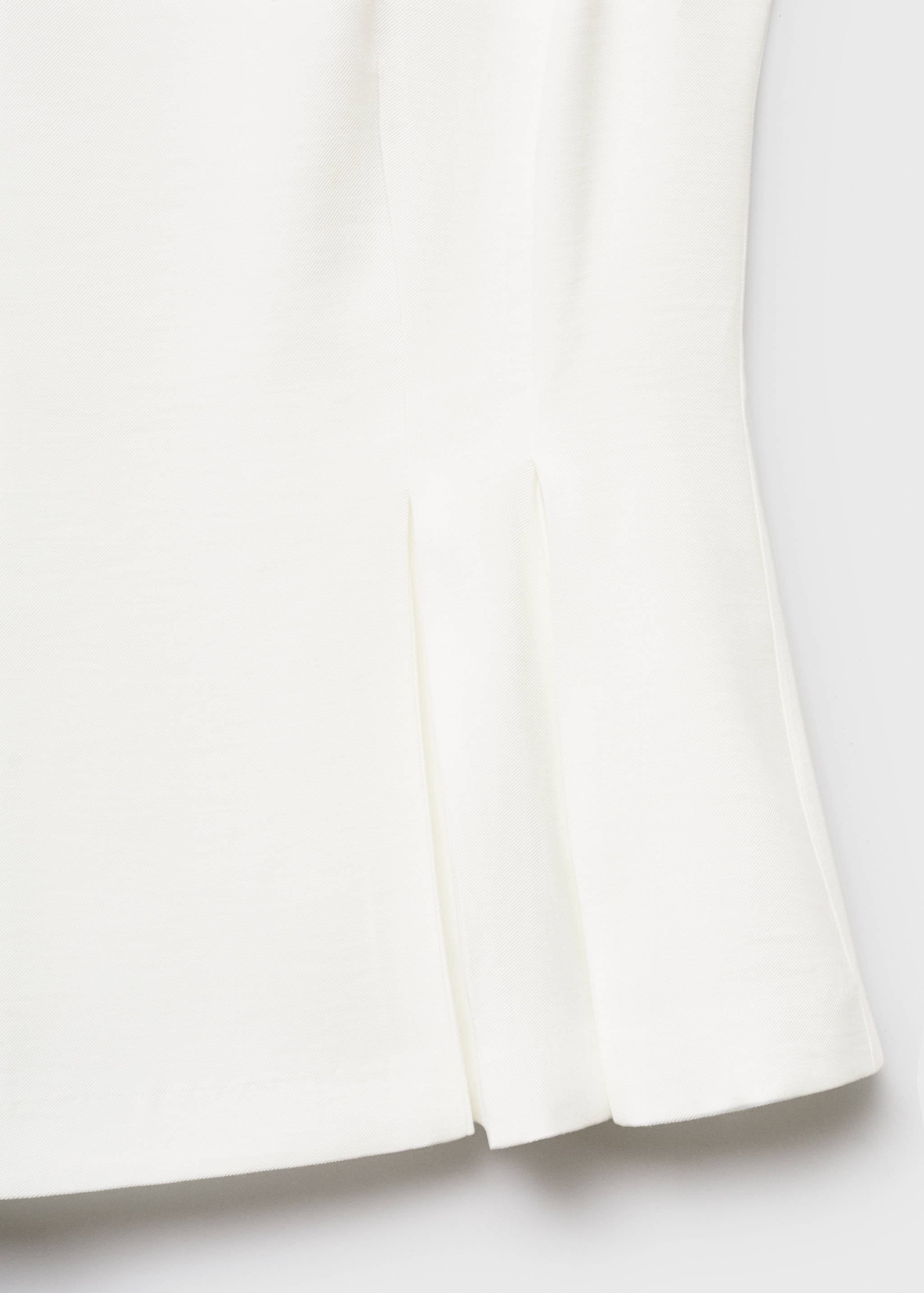 Peplum top with pleat detail - Details of the article 0