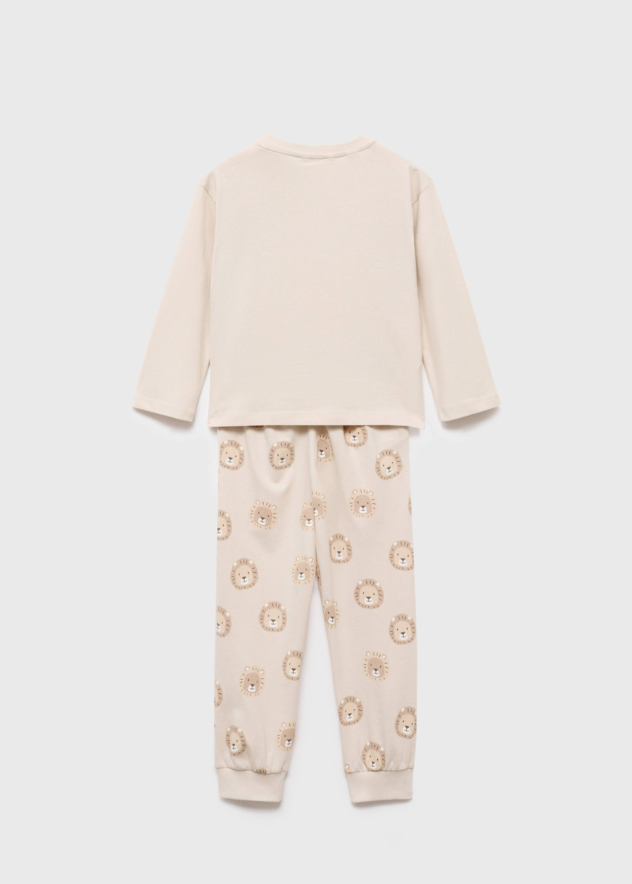 Pijama estampado animal - Reverso del artículo