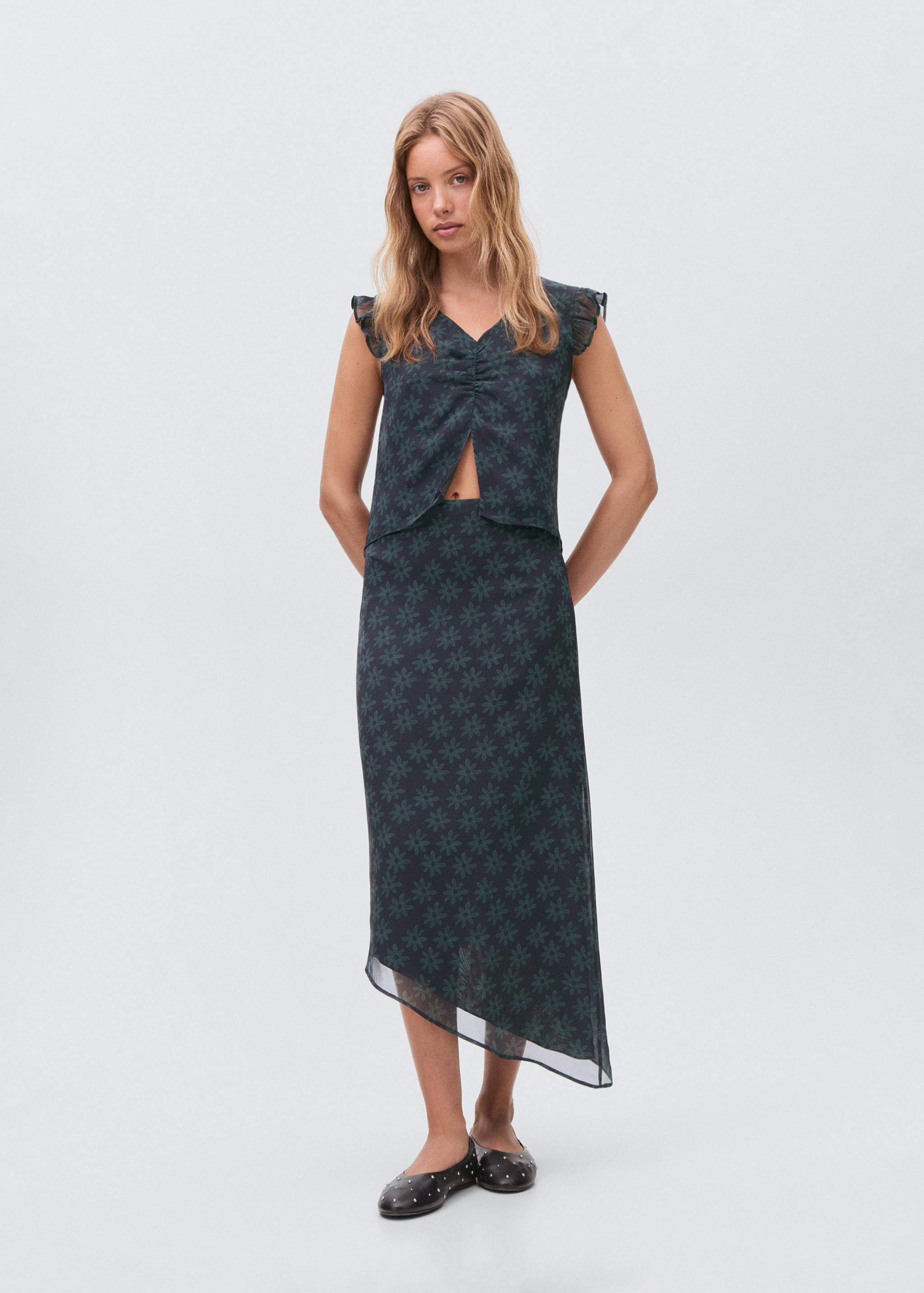 Faldilla flors asimètrica - Detall de l'article 2