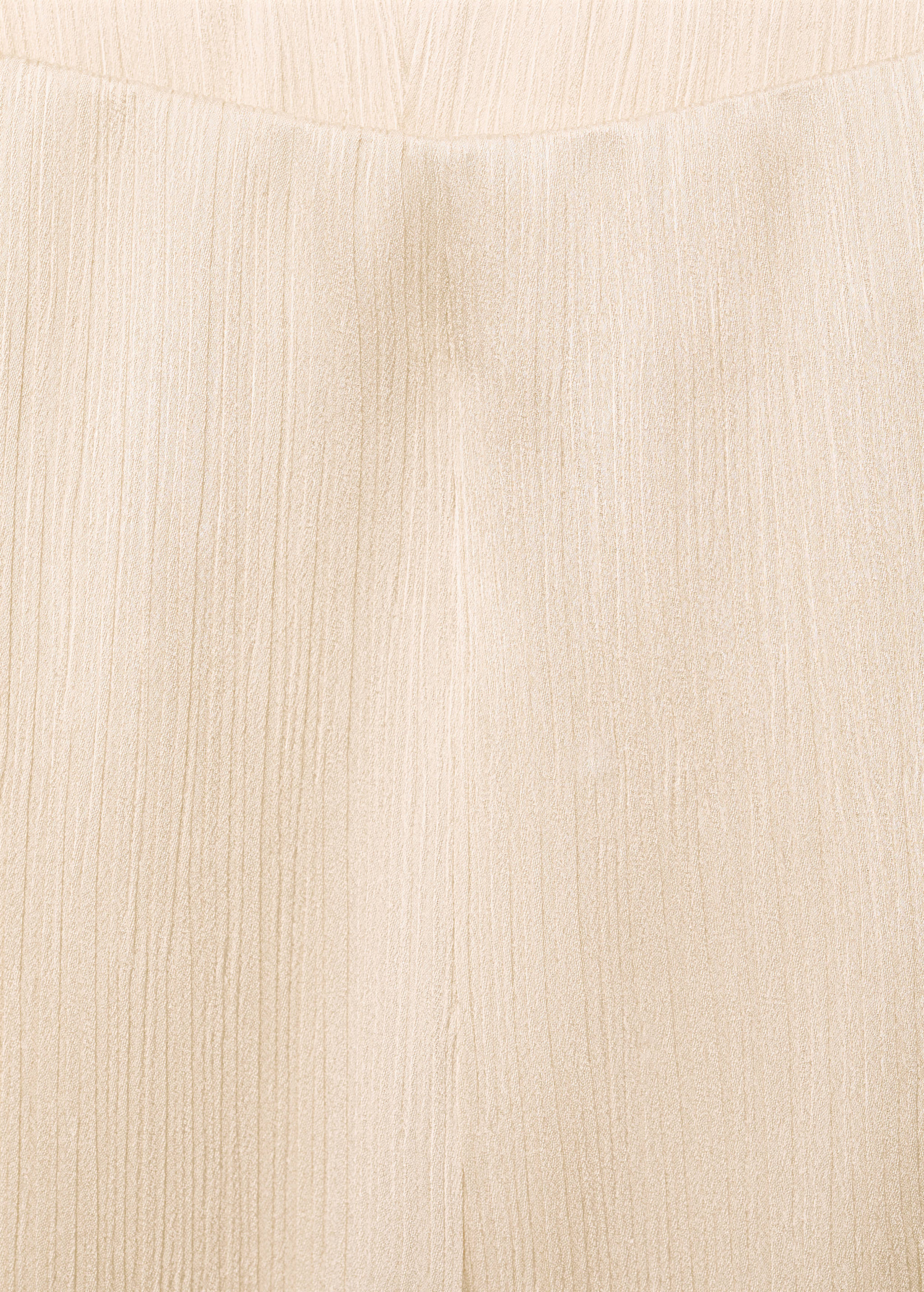 Pleated pants with elastic waist - Details of the article 0