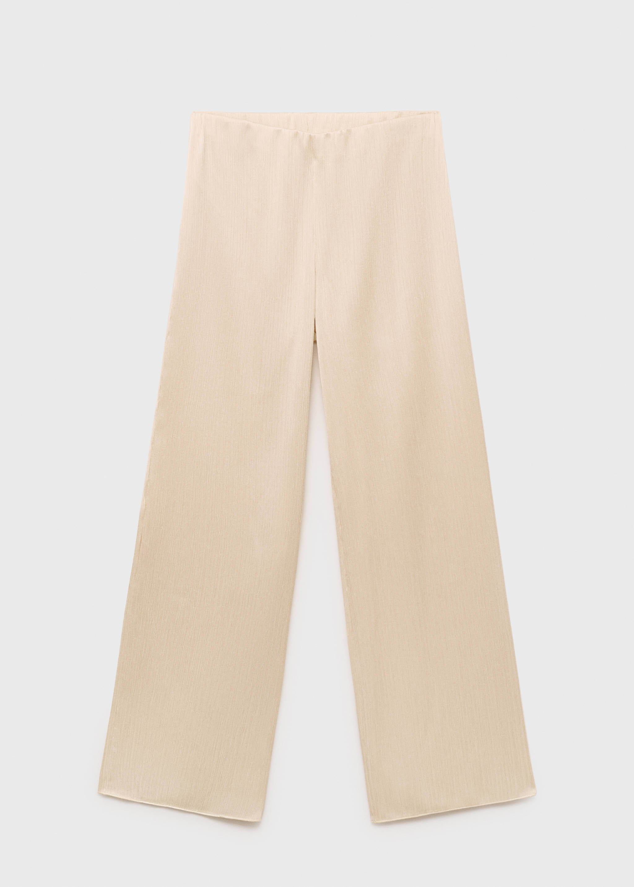 Pantalón plisado cintura elástica - Artículo sin modelo