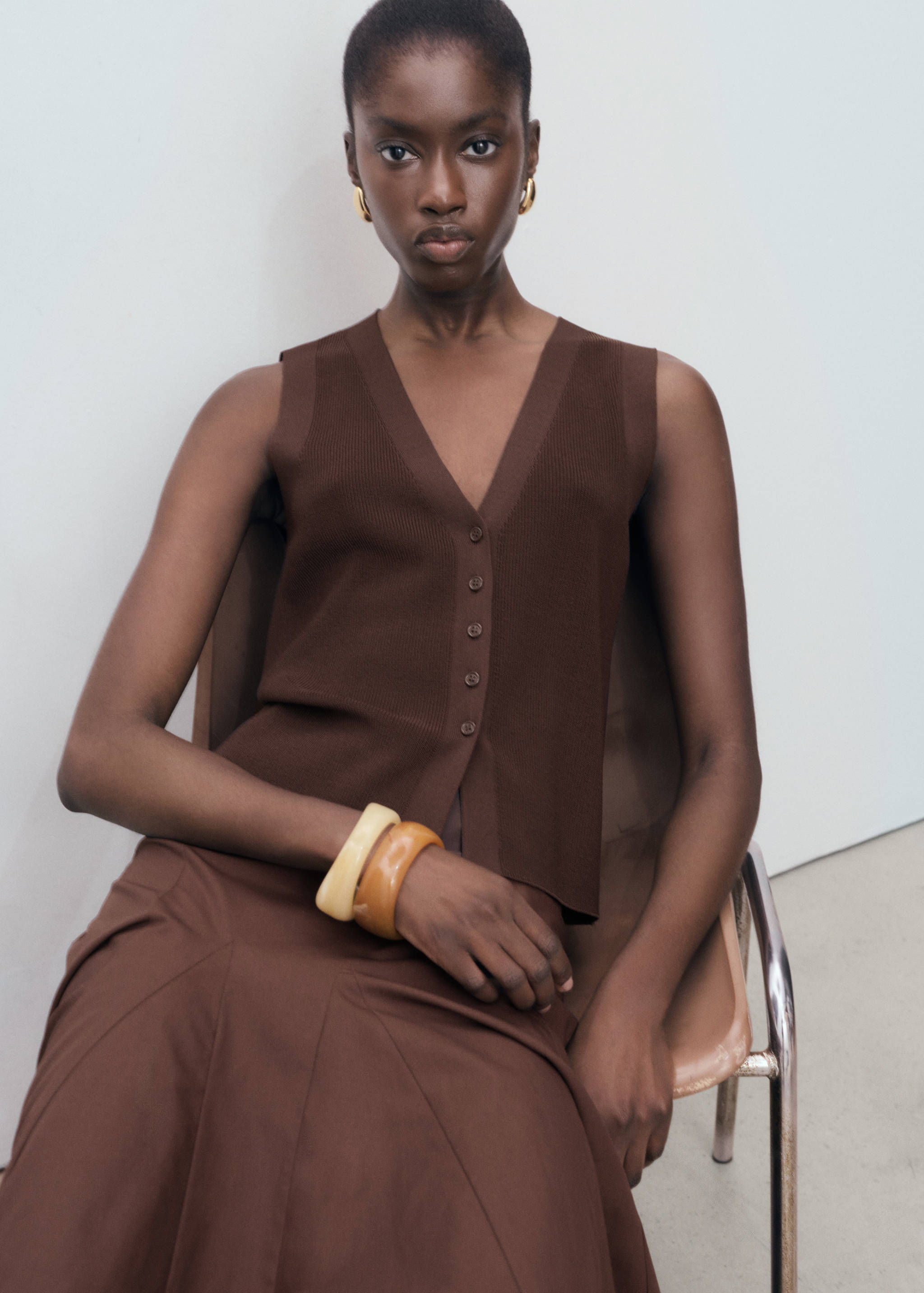 Fine-knit vest - Details of the article 6