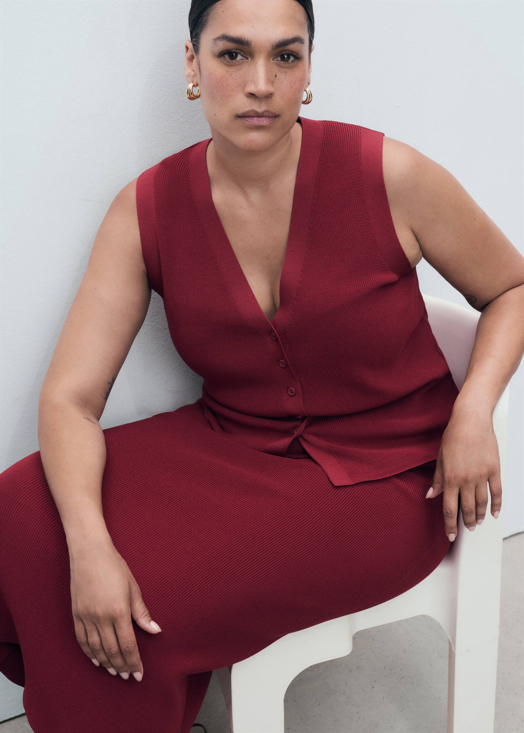 Fine-knit vest - Details of the article 5