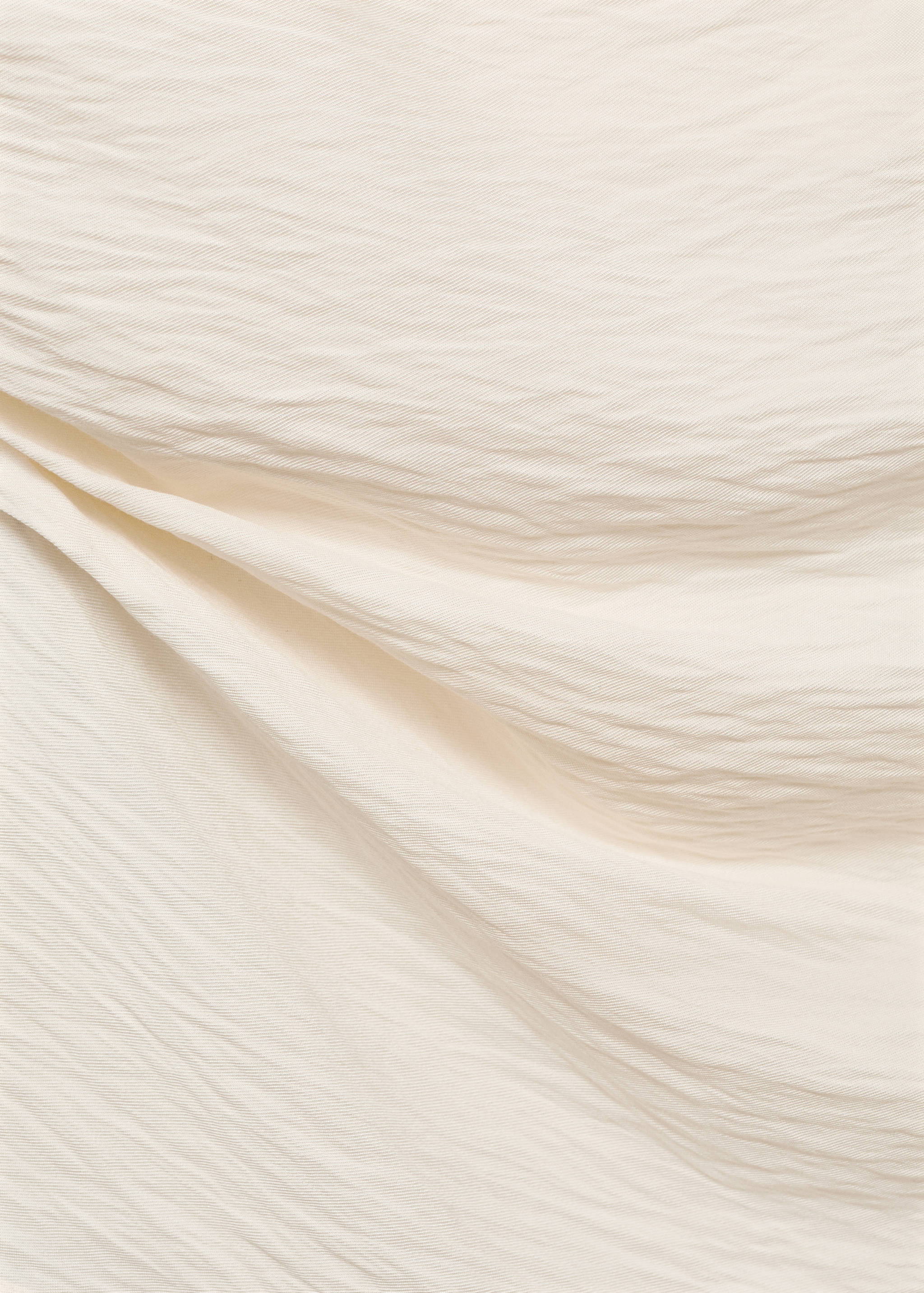 Modal blouse with asymmetrical collar - Details of the article 8