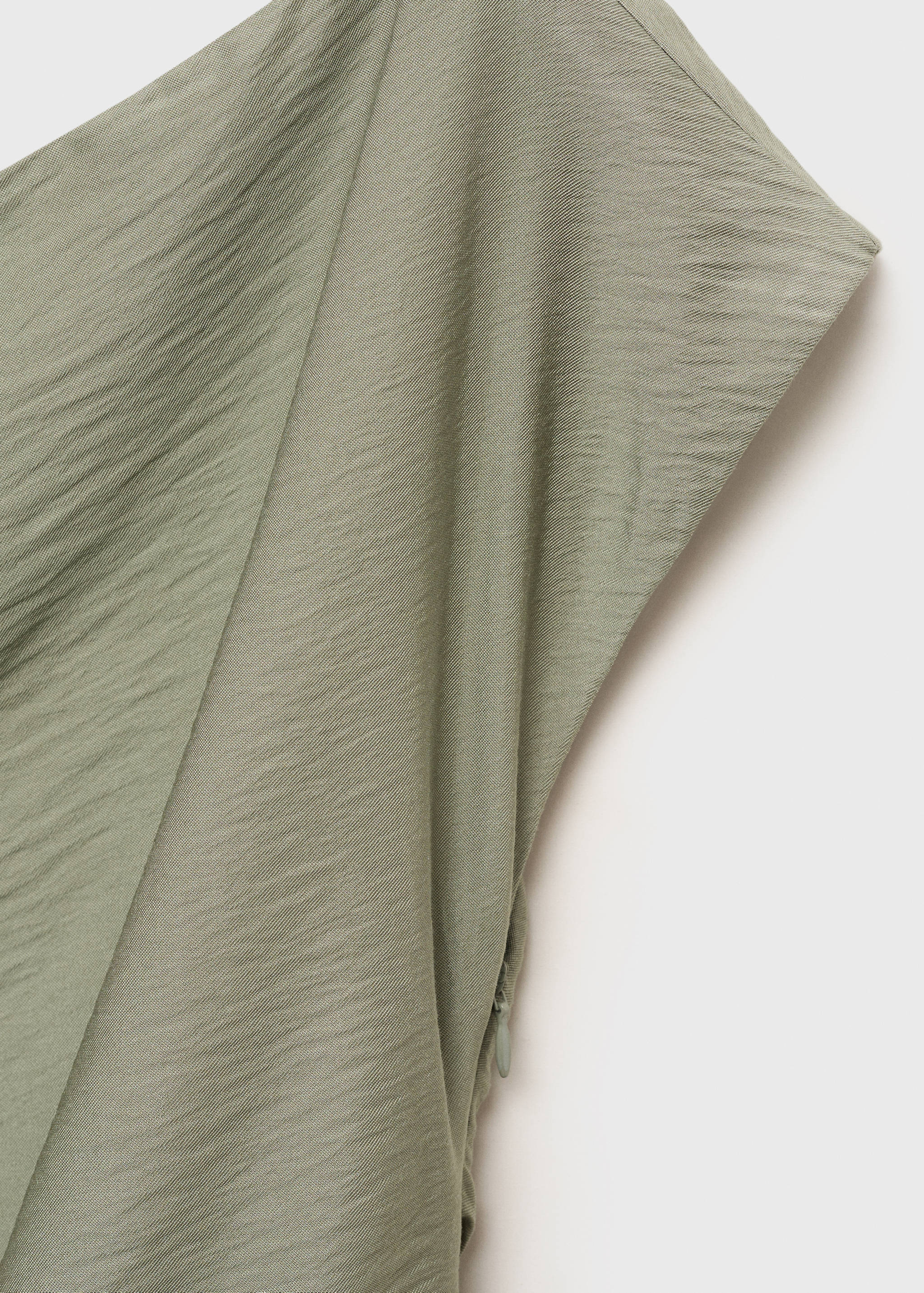 Modal blouse with asymmetrical collar - Details of the article 8