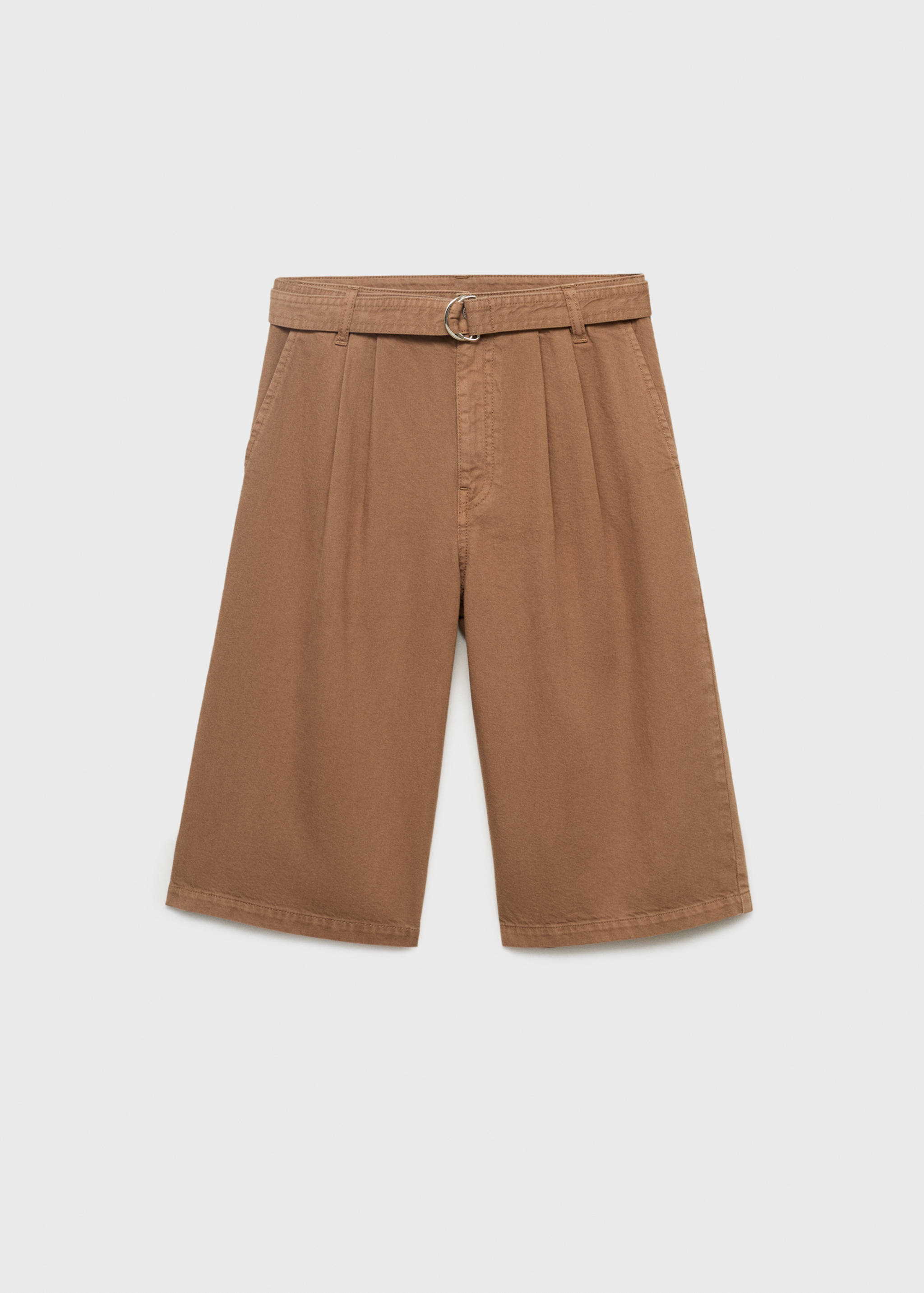 Denim jorts with belt - Article without model