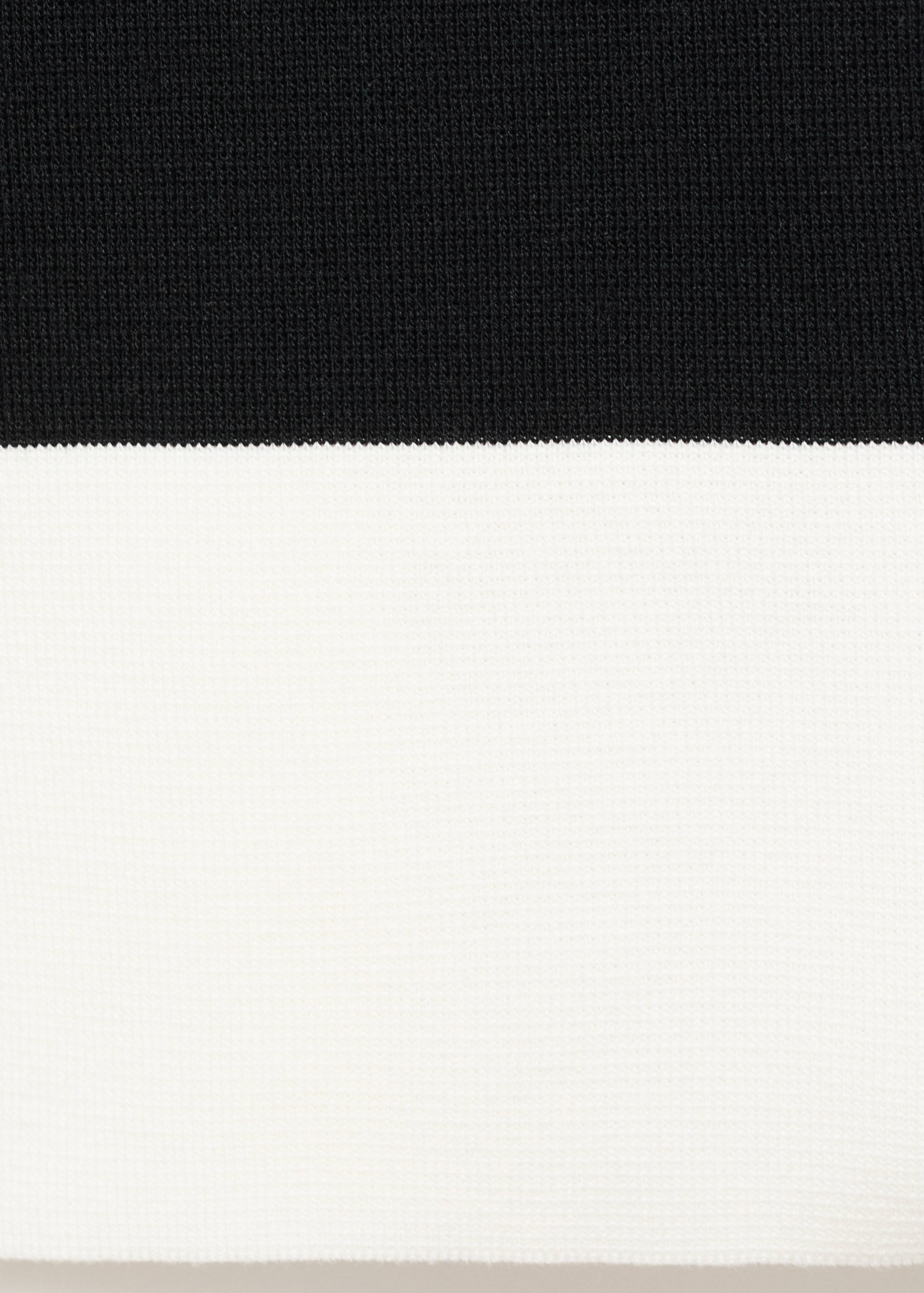 Asymmetrical knitted dress with strap - Details of the article 0