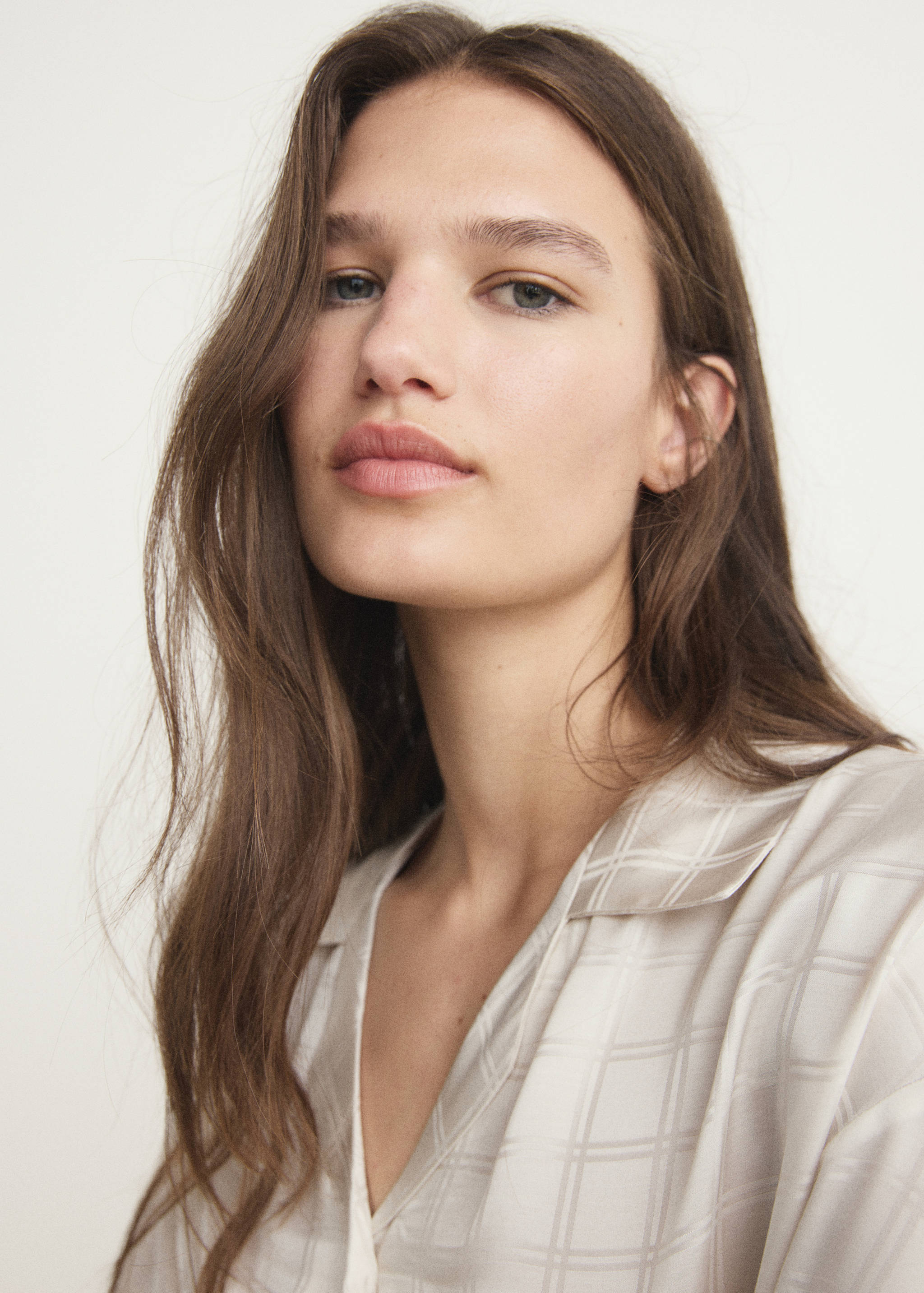 Pyjamasskjorta med rayon-rutor - Detaljer om artikeln 1