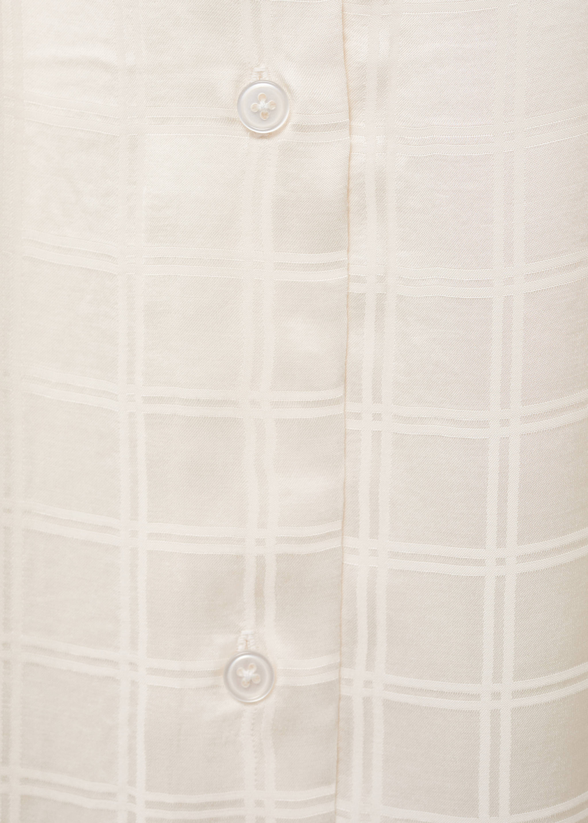 Pyjamasskjorta med rayon-rutor - Detaljer om artikeln 0