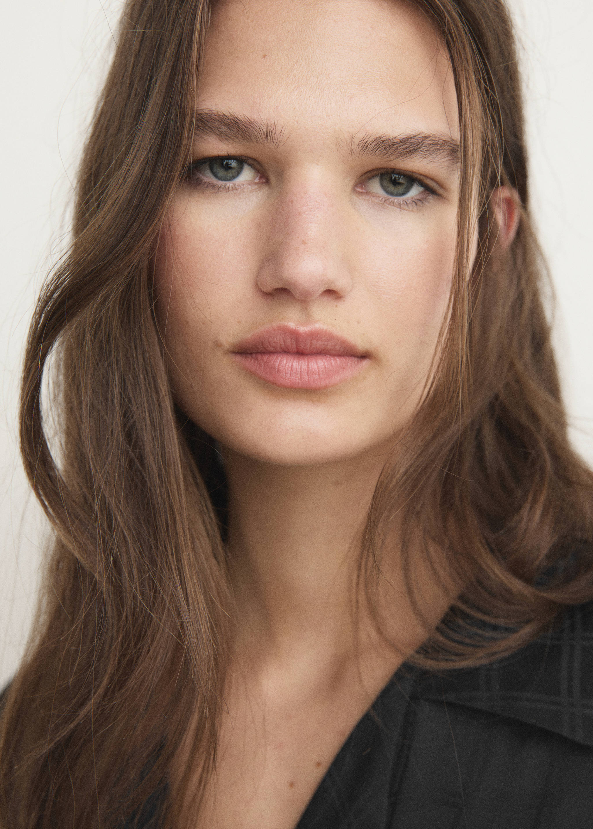 เสื้อเชิ้ตชุดนอนลายตารางผ้าเรยอน - รายละเอียดของสินค้า 1