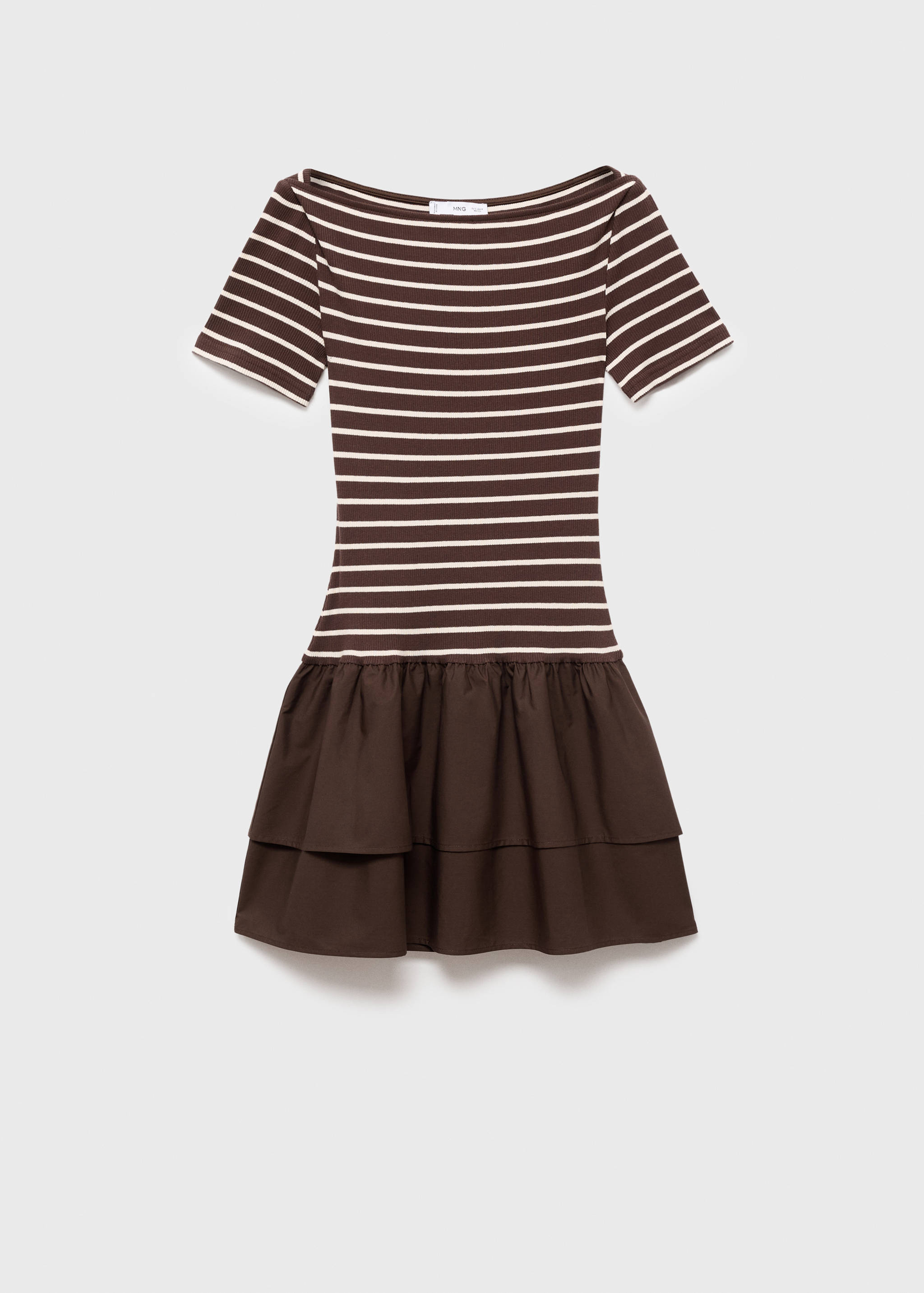 Mixed striped dress - Article without model