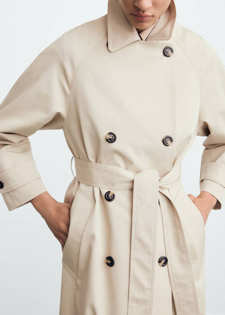 Women's trench coats 2026 | MANGO Japan