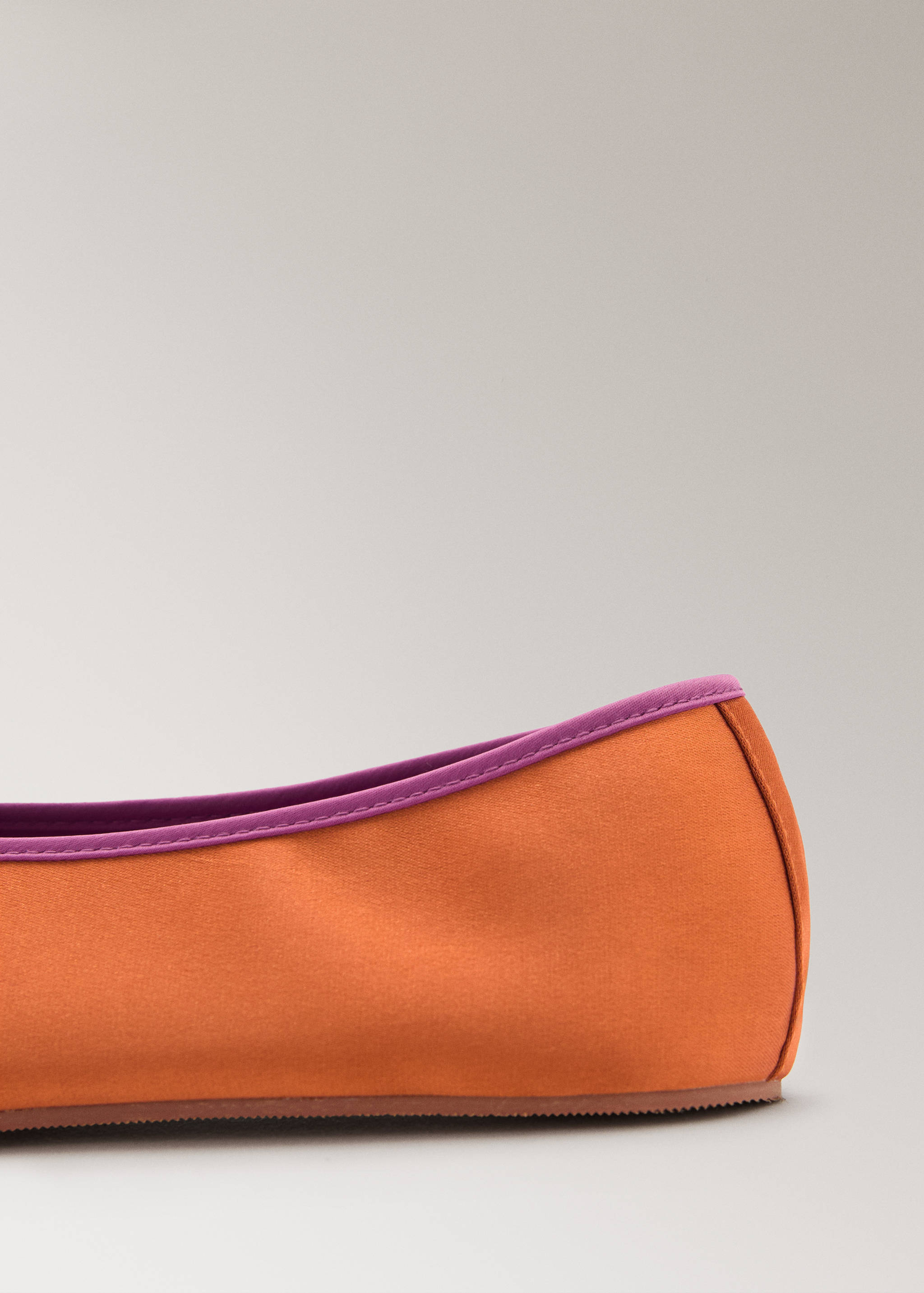 Ballarines setinades piping contratast - Detall de l'article 1