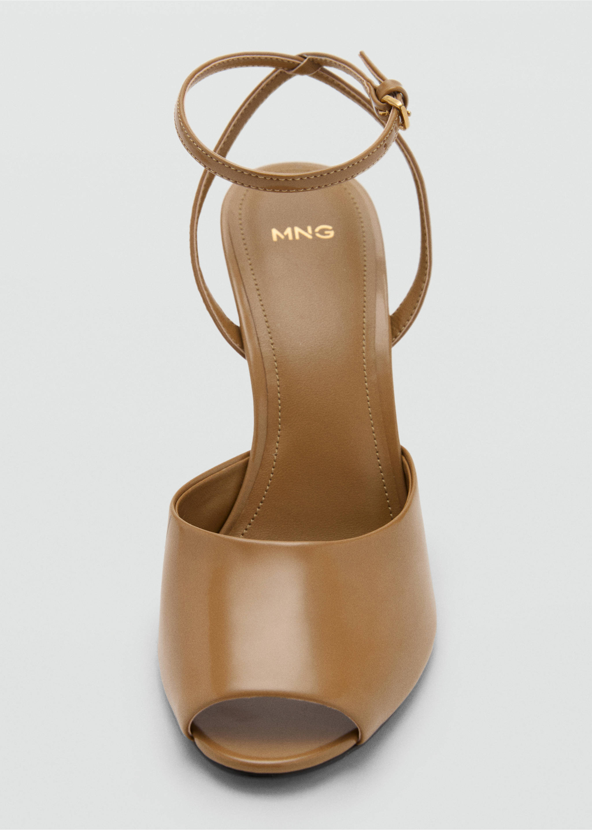 Босоножки на каблуке с ремешком - Деталь изделия 3, Хаки. Ref: 17064122-00.