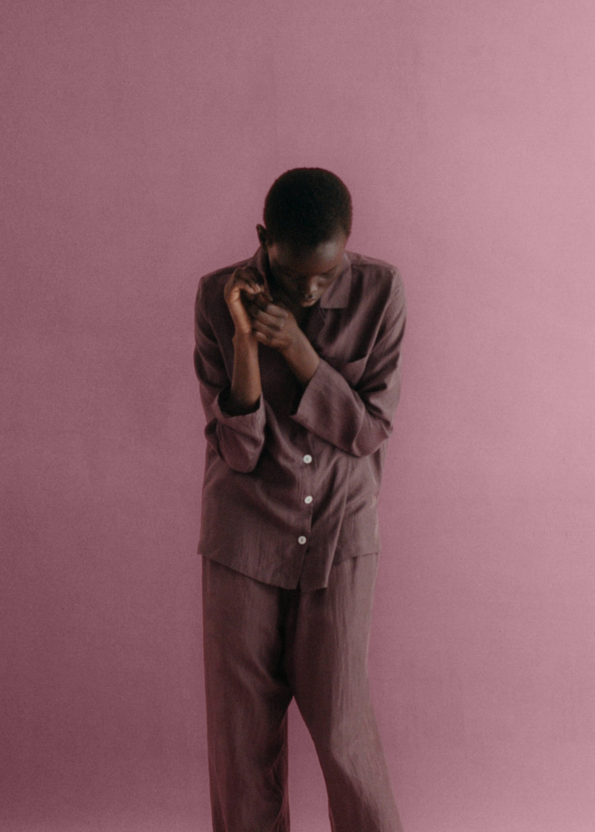 Chemise longue en soie - Détail de l'article 6