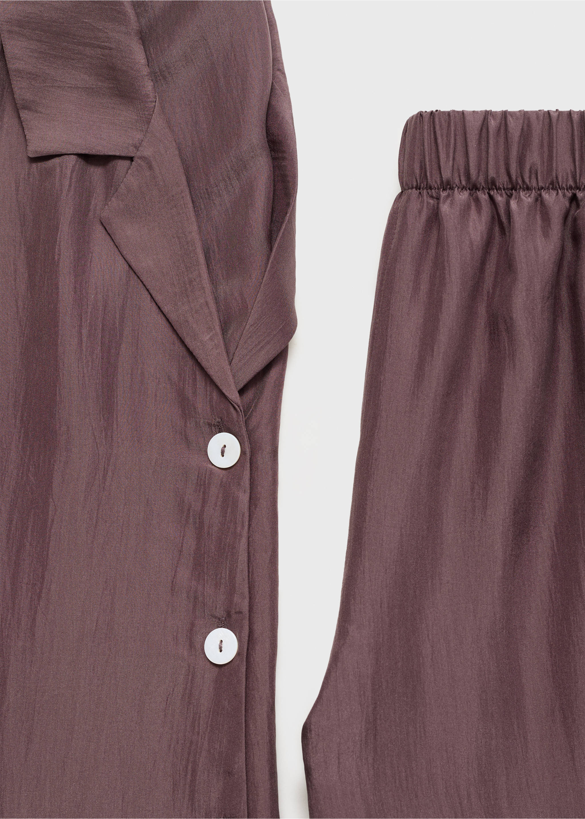 Lange zijden blouse - Detail van het artikel 8, Braam. Ref: 17064126-00.