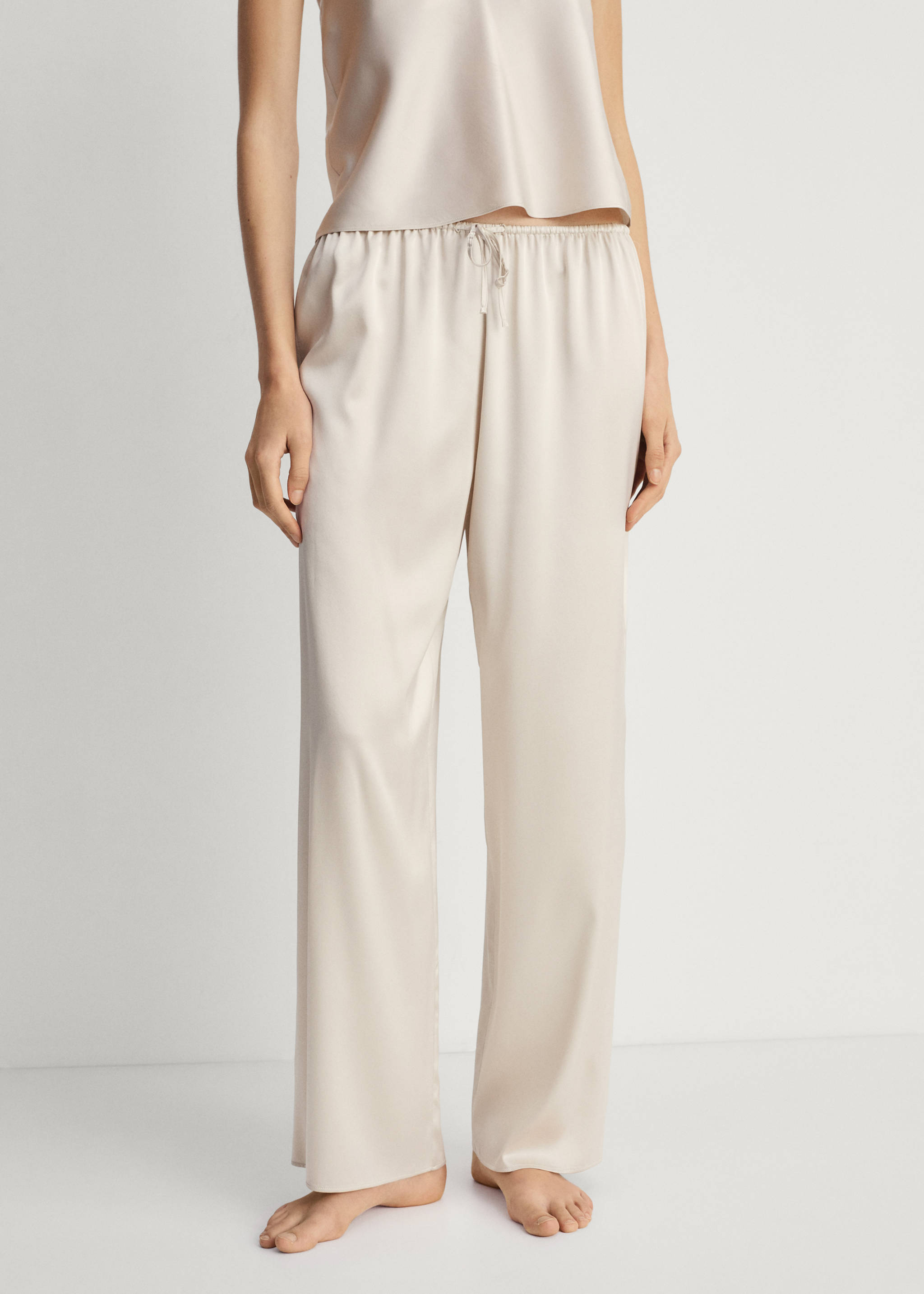 Silk pajama pants - Medium plane