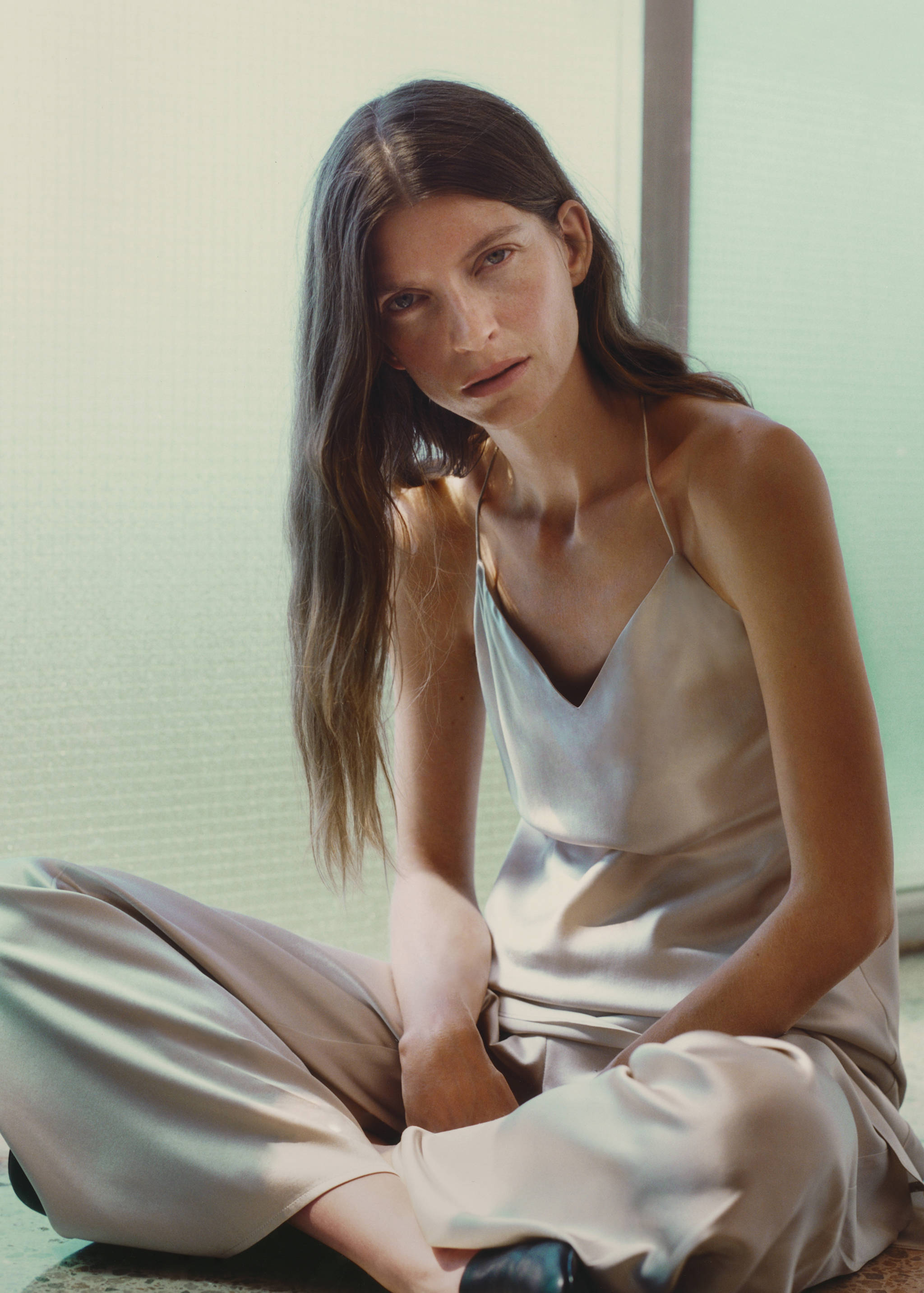 Silk pajama pants - Details of the article 7