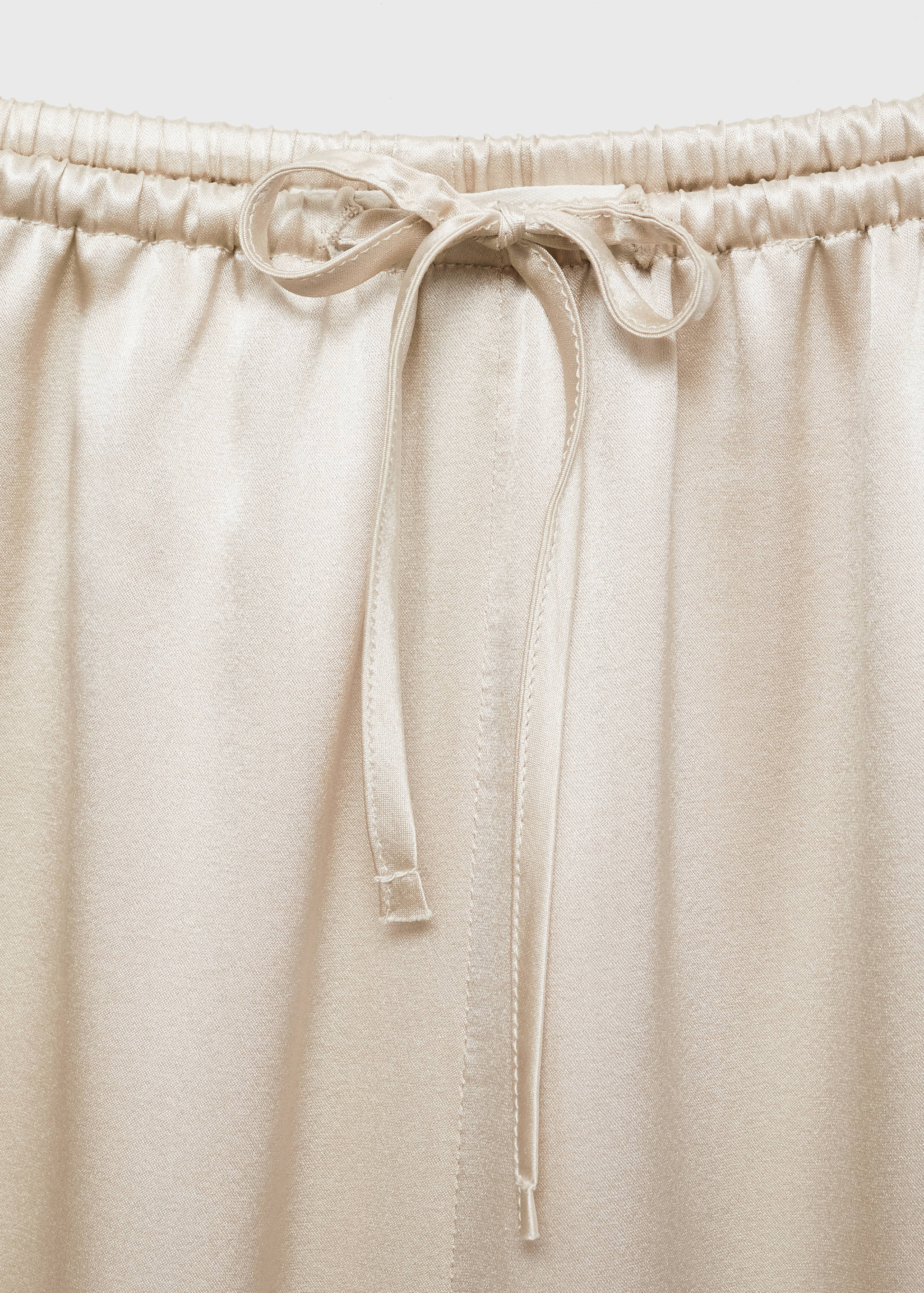 Silk pajama pants - Details of the article 8
