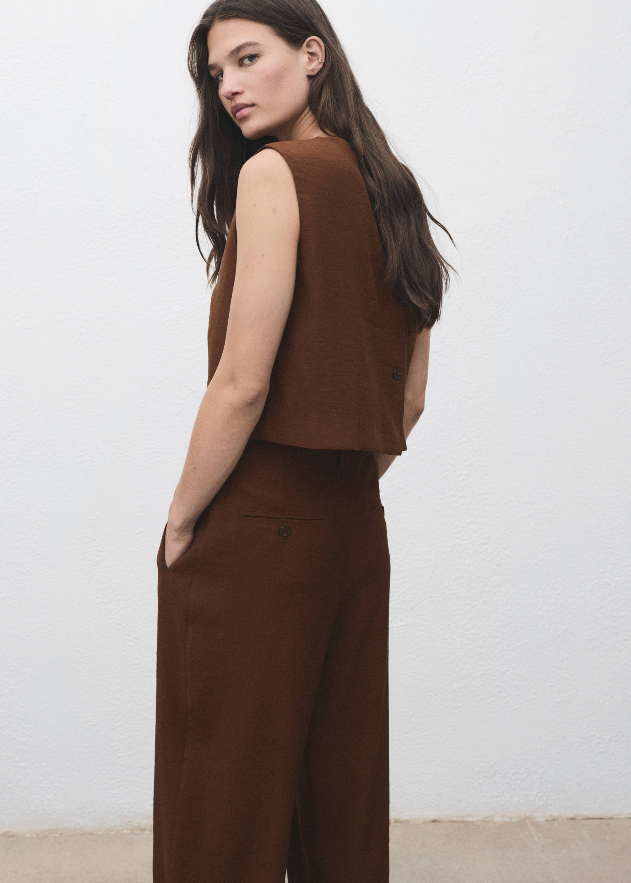 Top crop botones - Reverso del artículo