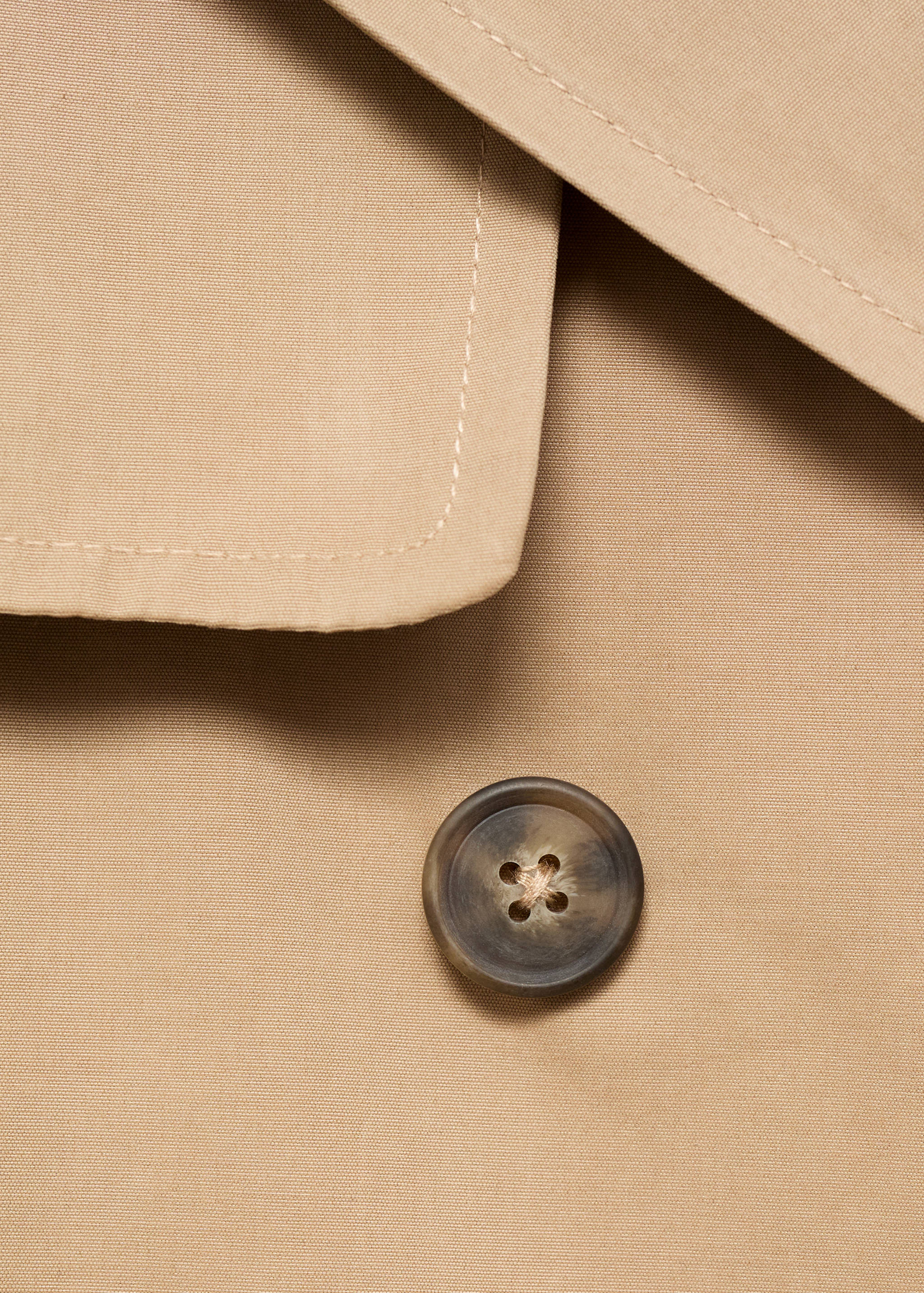Short trench coat - Details of the article 8