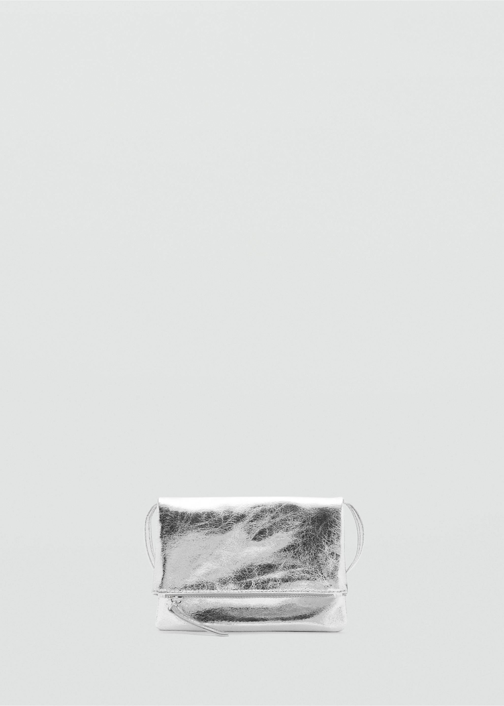 Sac effet métallisé - Article sans modèle, Argent. Ref: 17064413-00.