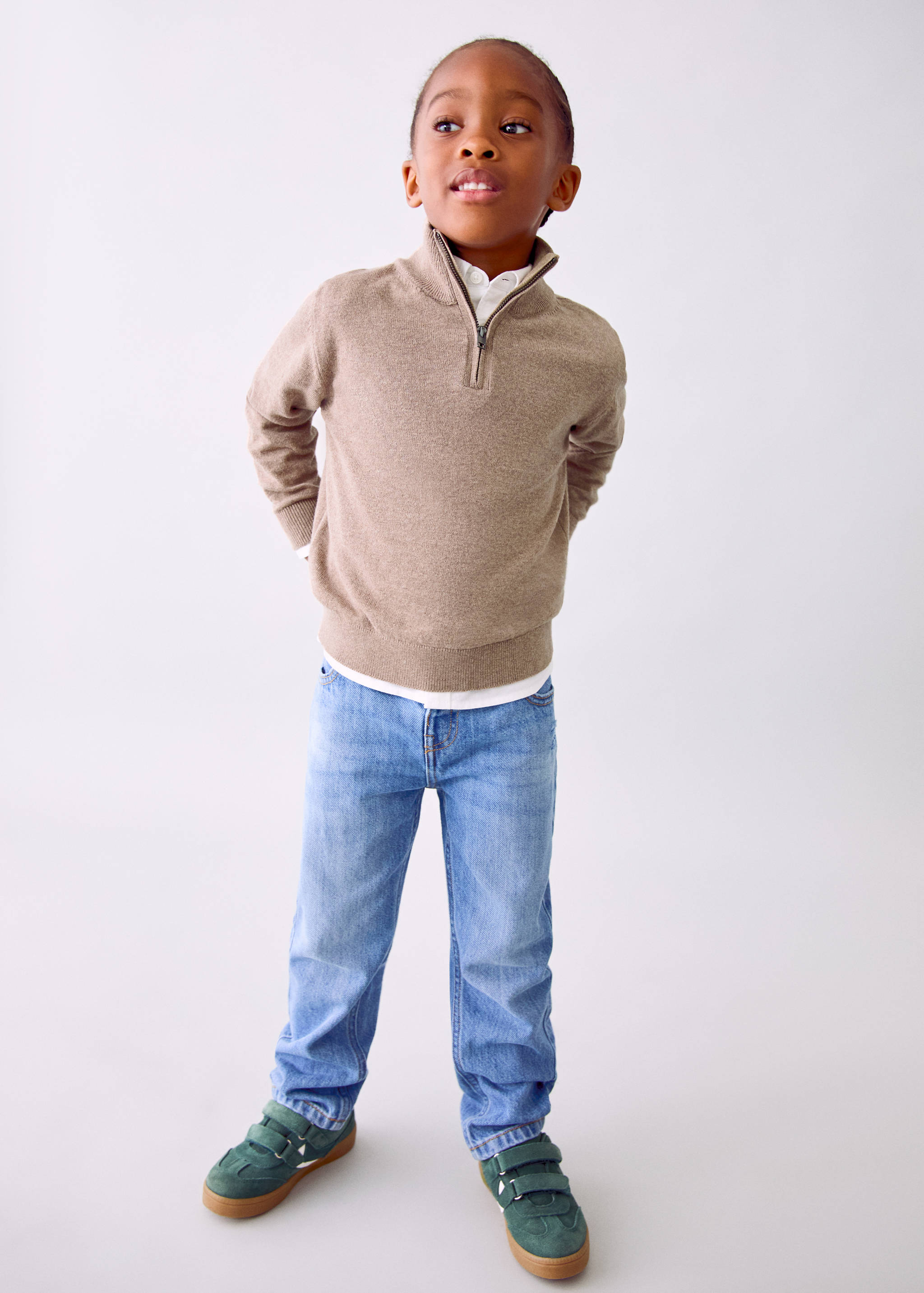 Perkins-neck sweater - General plane