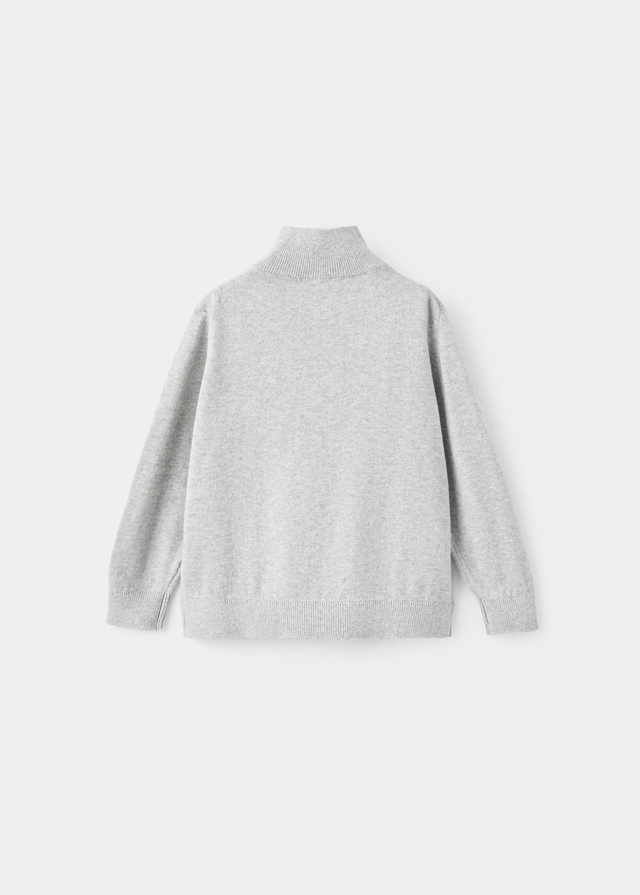 Perkins-neck sweater - Reverse of the article