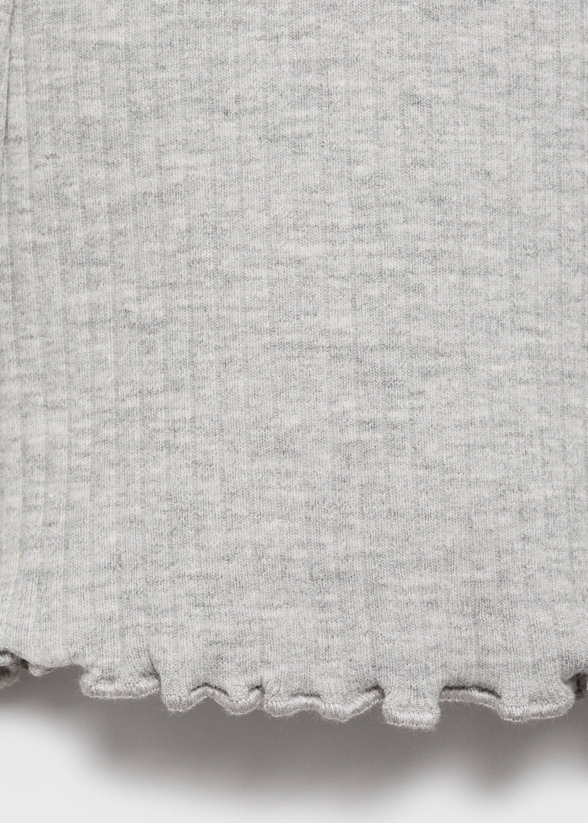 Ribbed flared leggings - Details of the article 8