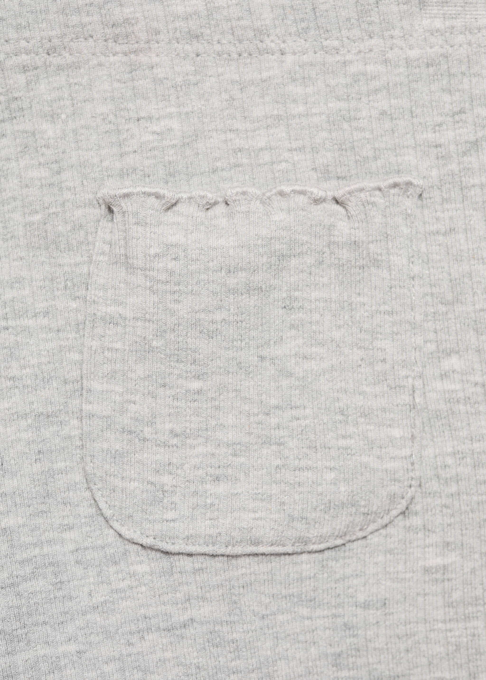 Ribbed flared leggings - Details of the article 0