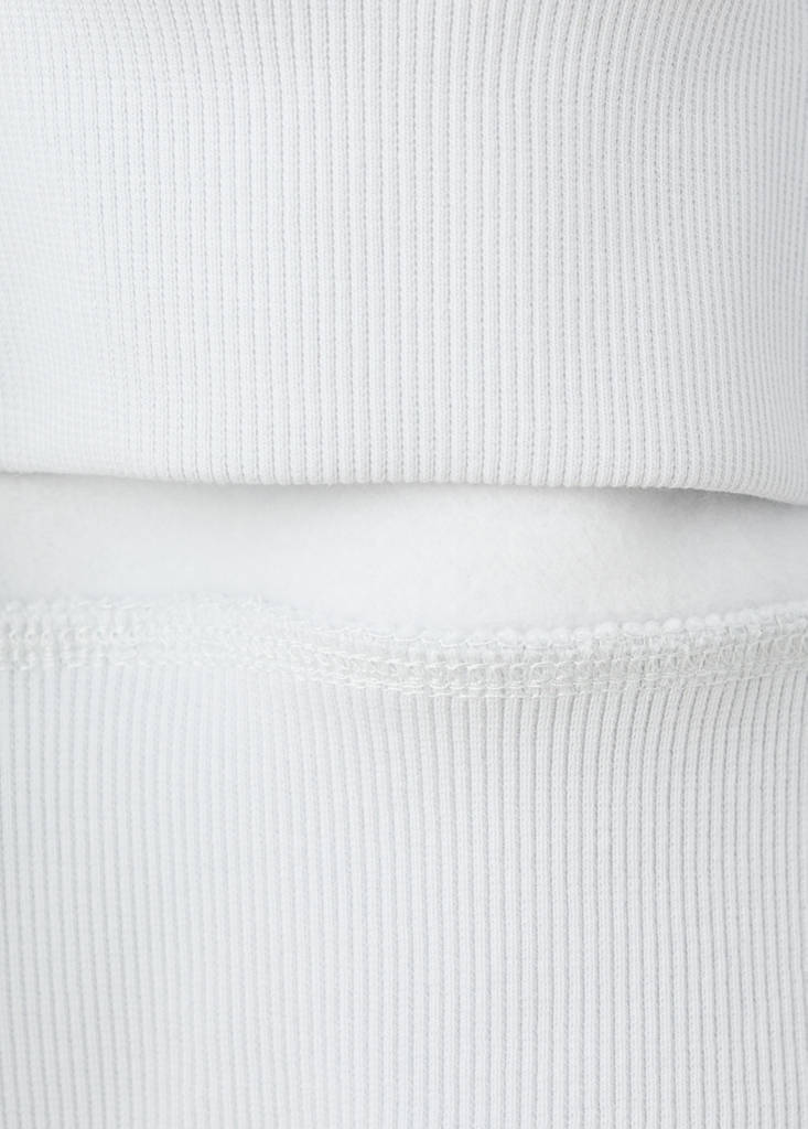 Printed cotton sweatshirt — Sky Blue